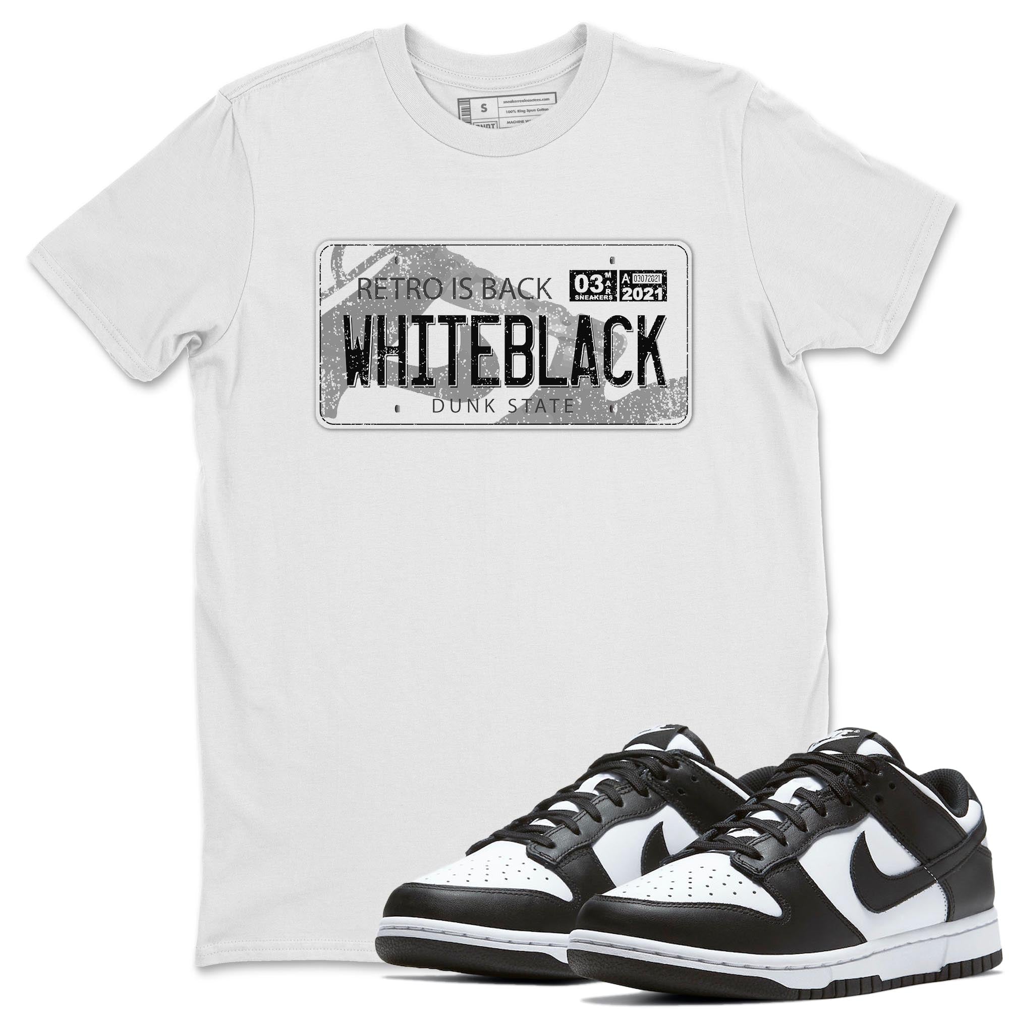 Air Jordan Plate Unisex Tops - Dunk Panda