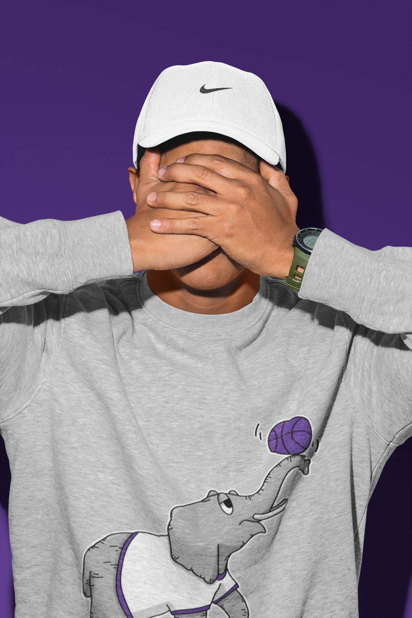 Juggling Elephant Unisex Tops - Air Jordan 3 Dark Iris