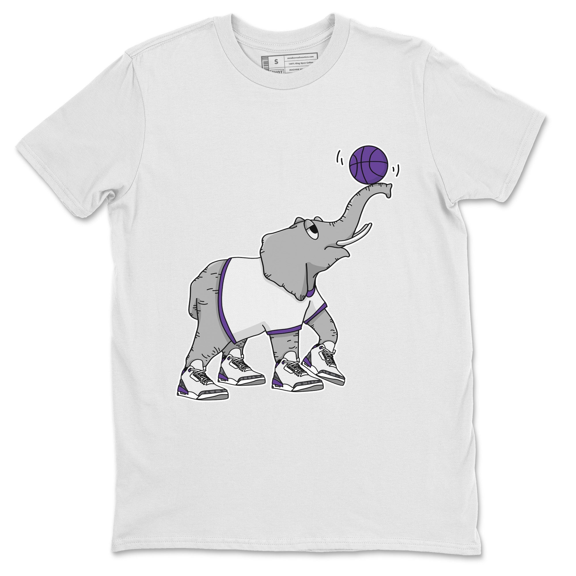 Juggling Elephant Unisex Tops - Air Jordan 3 Dark Iris