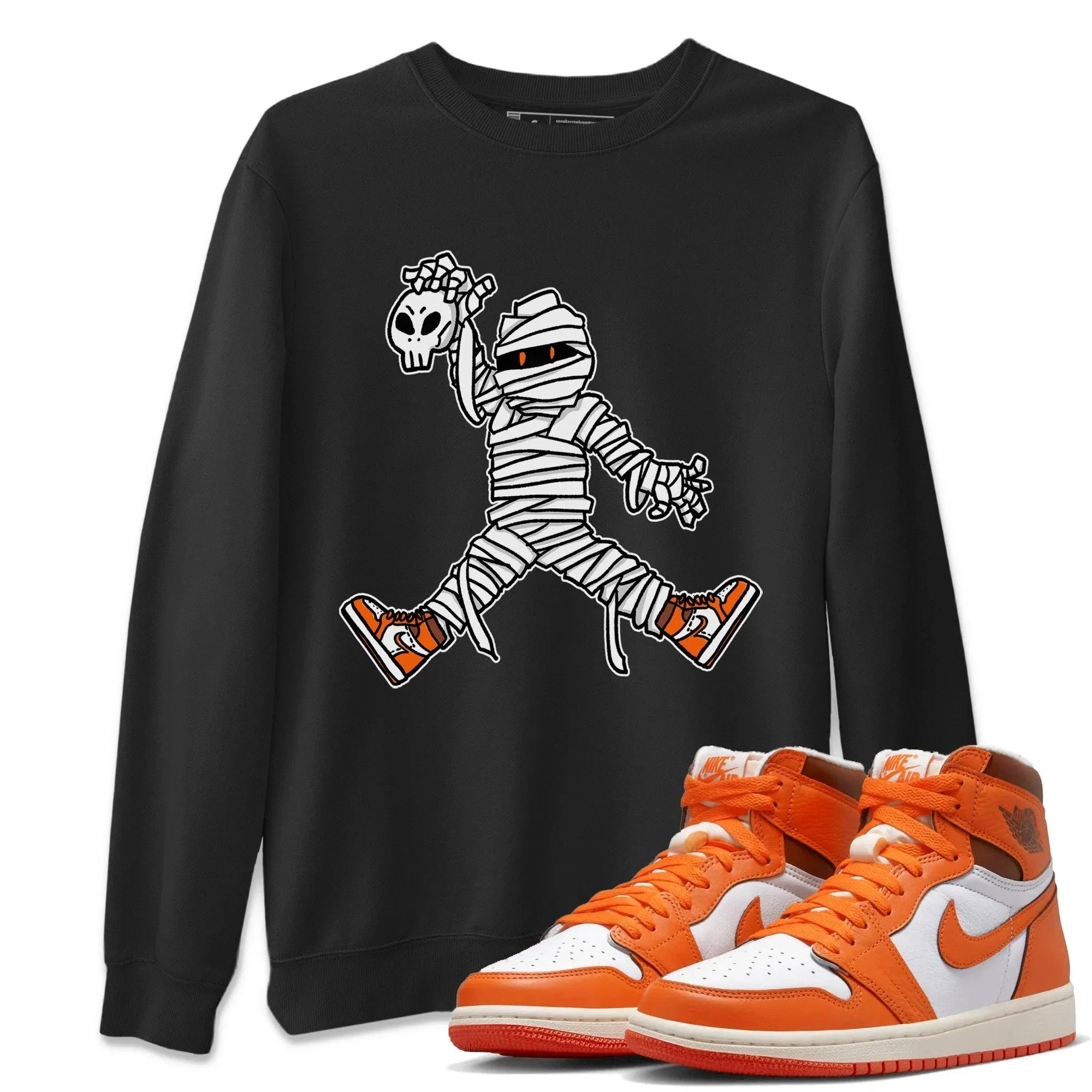 Jumping Mummy Unisex Tops - Air Jordan 1 Starfish