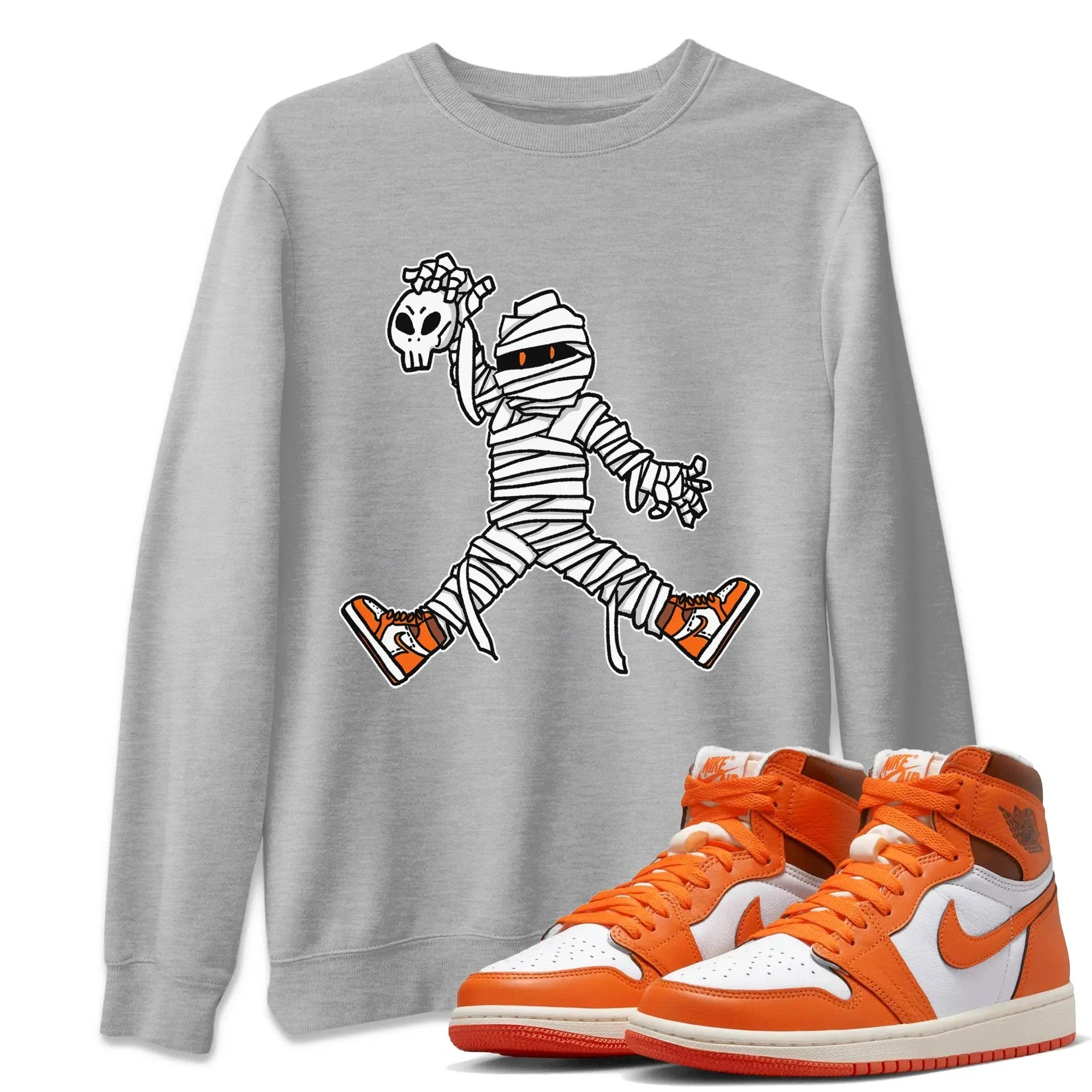Jumping Mummy Unisex Tops - Air Jordan 1 Starfish