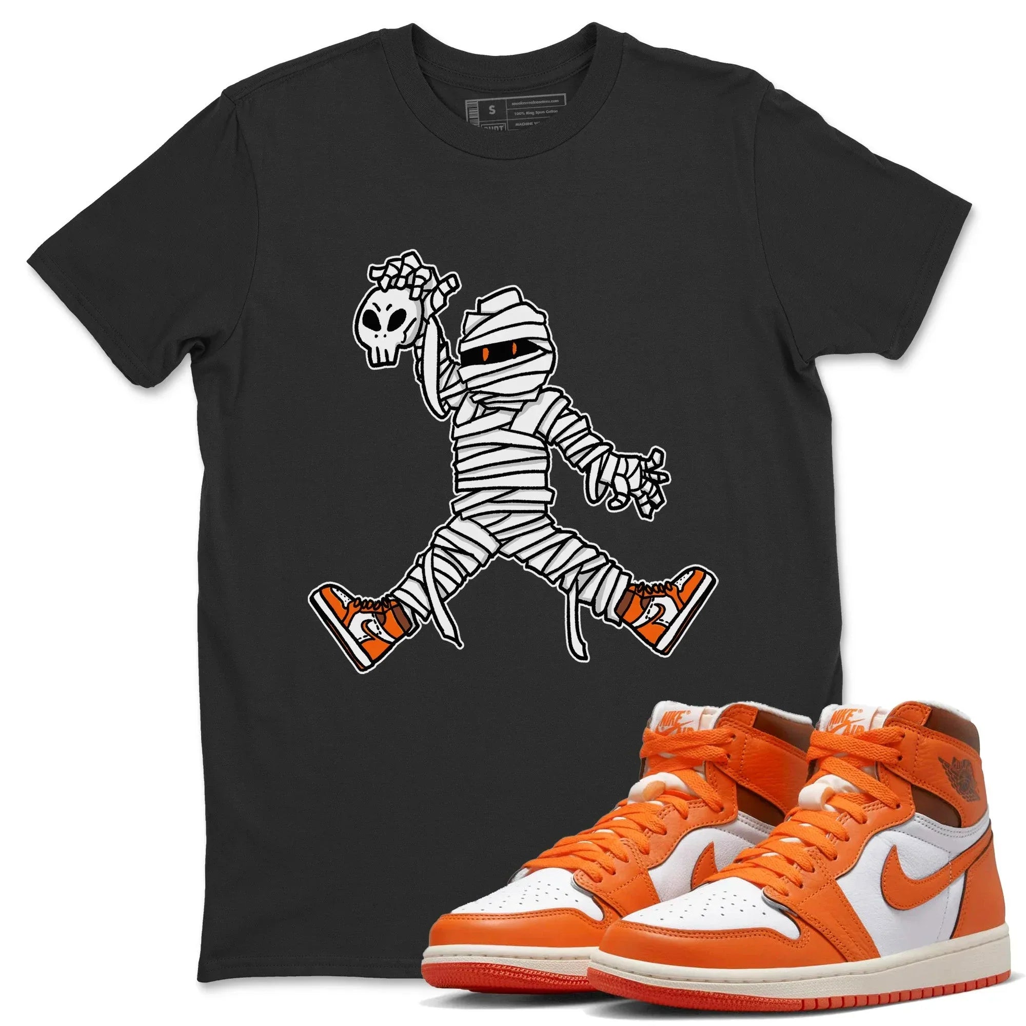 Jumping Mummy Unisex Tops - Air Jordan 1 Starfish