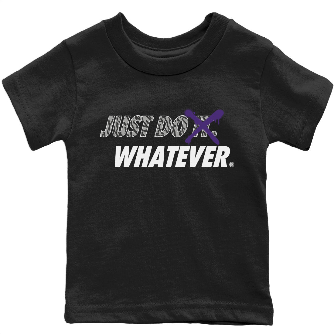 Just Do Whatever Kids Tops - Air Jordan 3 Dark Iris
