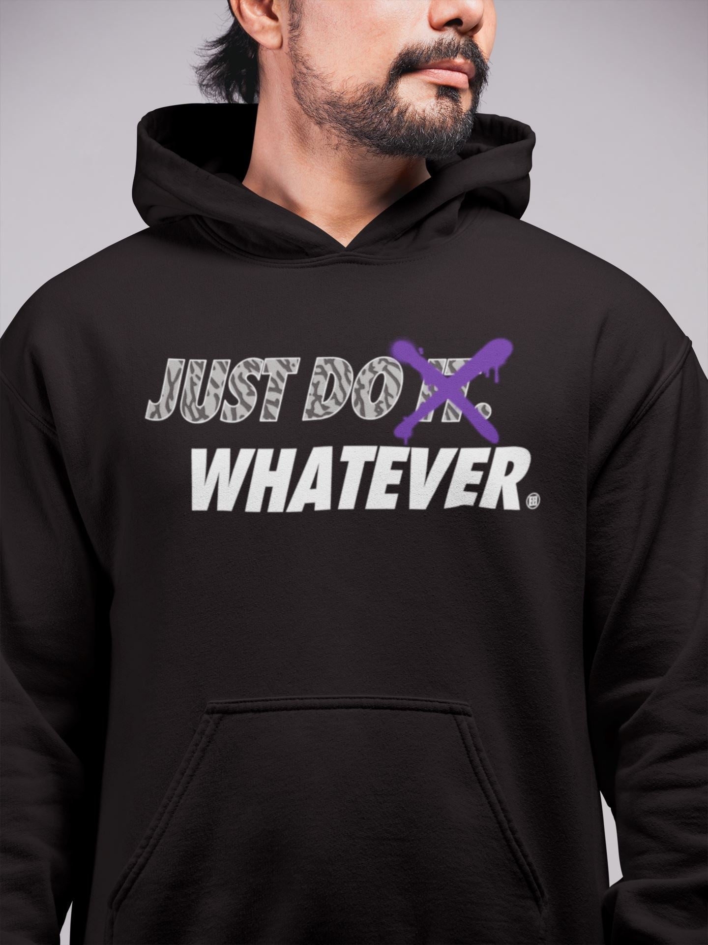 Just Do Whatever Unisex Tops - Air Jordan 3 Dark Iris