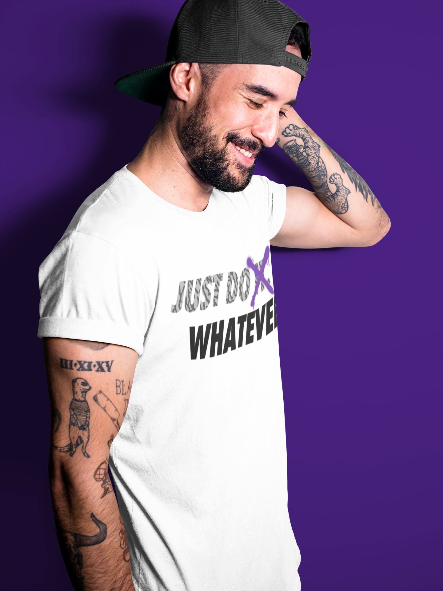 Just Do Whatever Unisex Tops - Air Jordan 3 Dark Iris