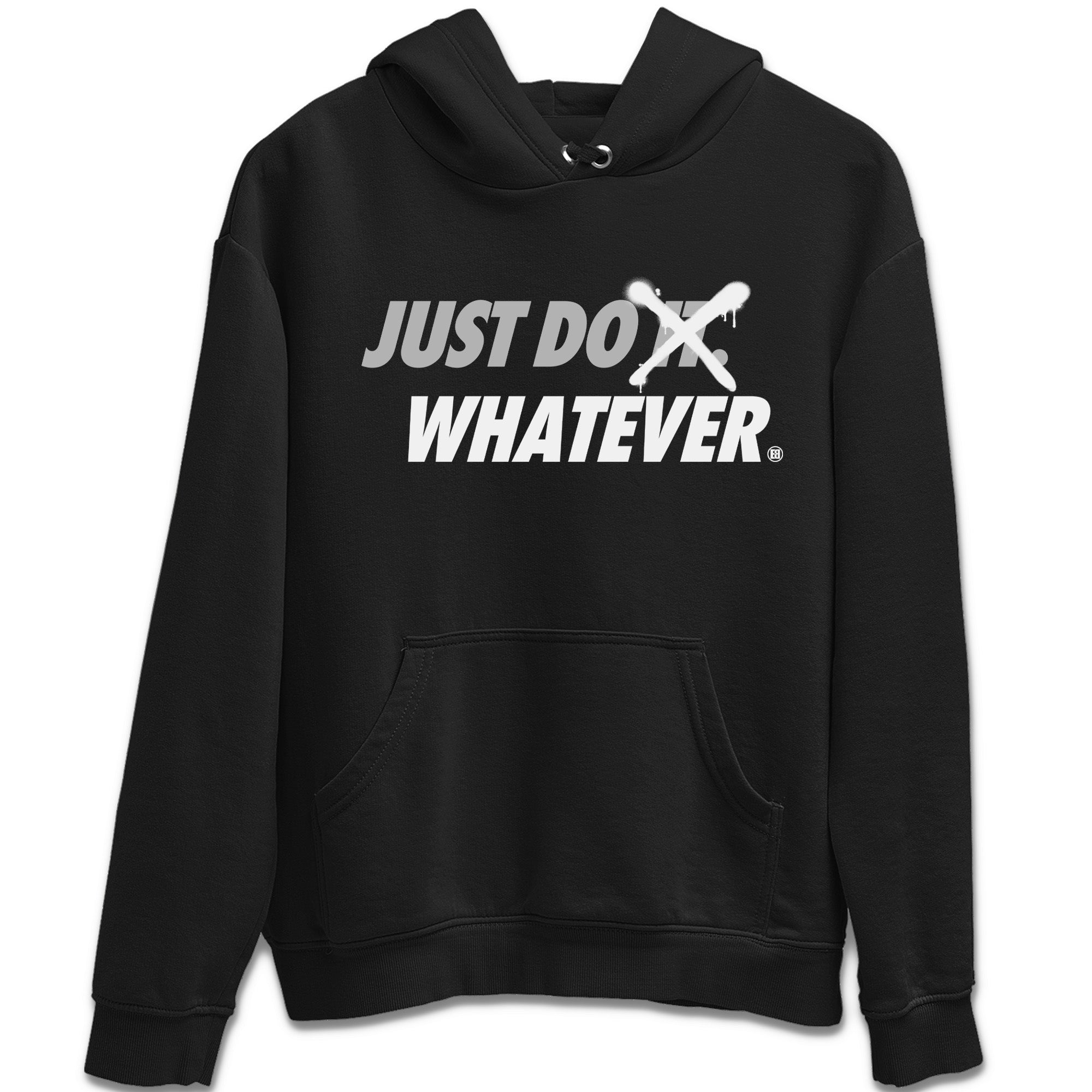 Just Do Whatever Unisex Tops - Air Jordan 4 Military Black