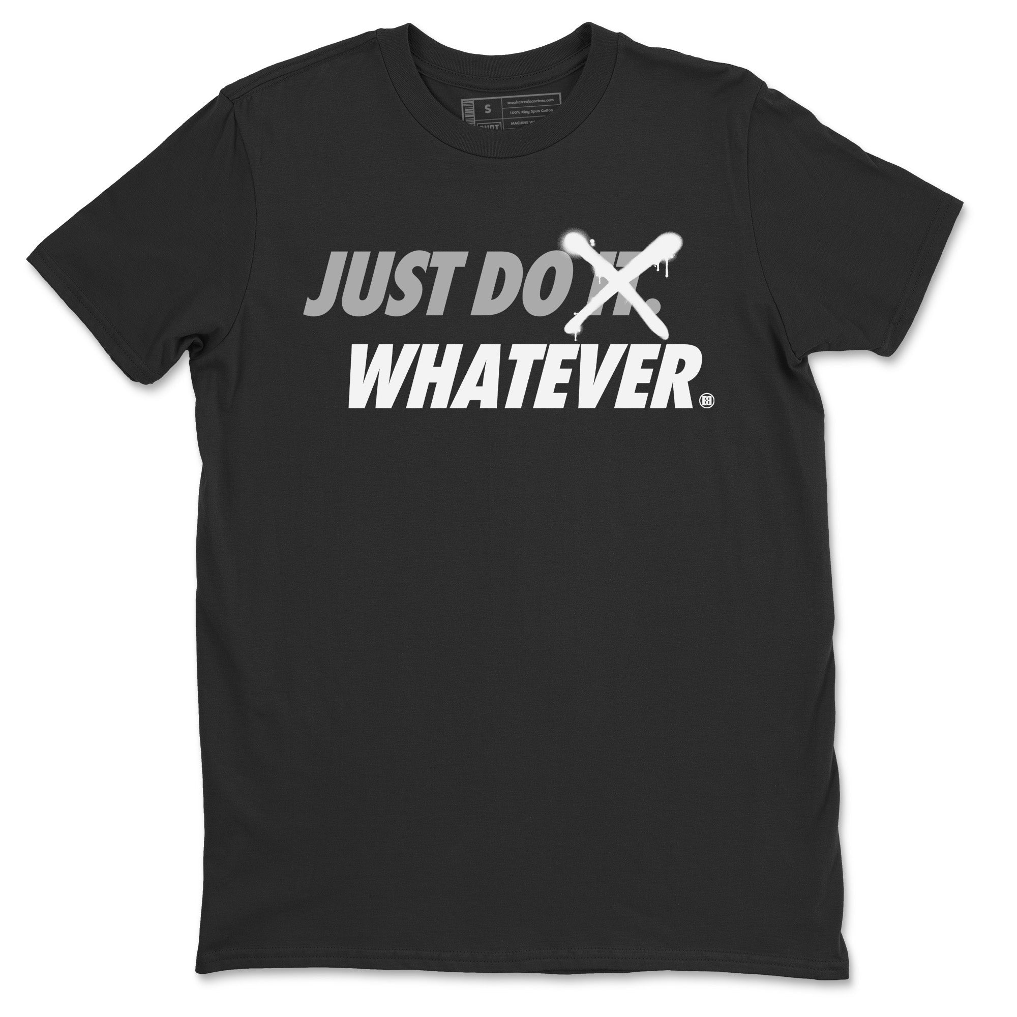 Just Do Whatever Unisex Tops - Air Jordan 4 Military Black