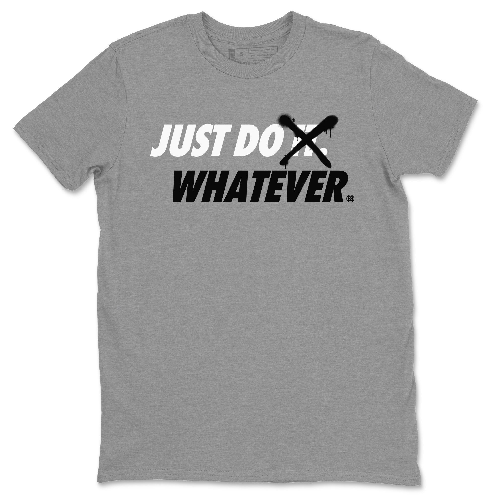 Just Do Whatever Unisex Tops - Air Jordan 4 Military Black