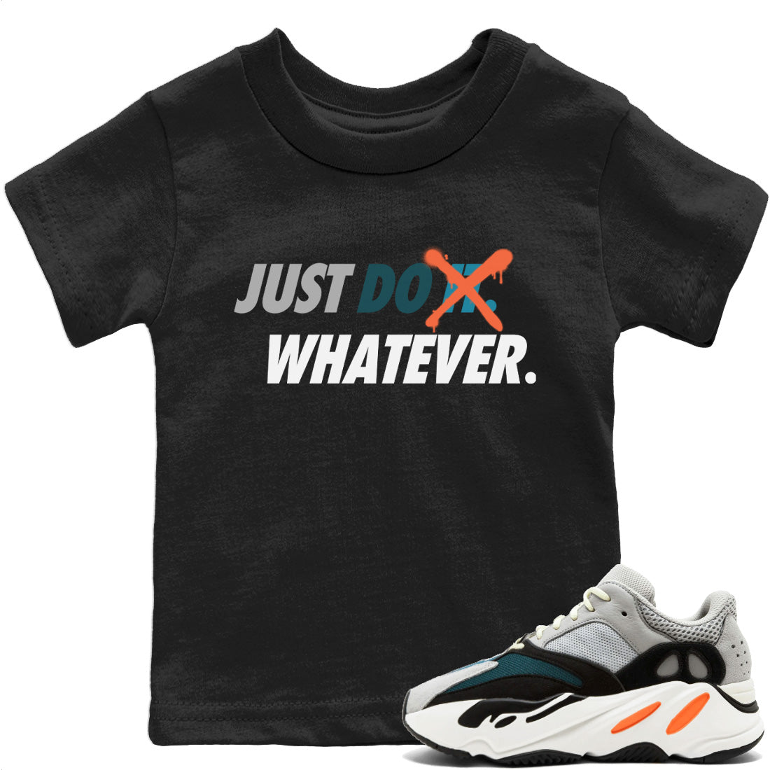 Just Do Whatever Kids Tops - Yeezy 700 Wave Runner