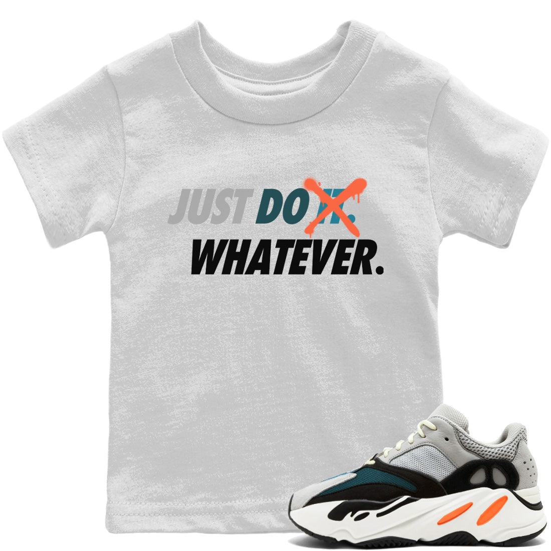 Just Do Whatever Kids Tops - Yeezy 700 Wave Runner
