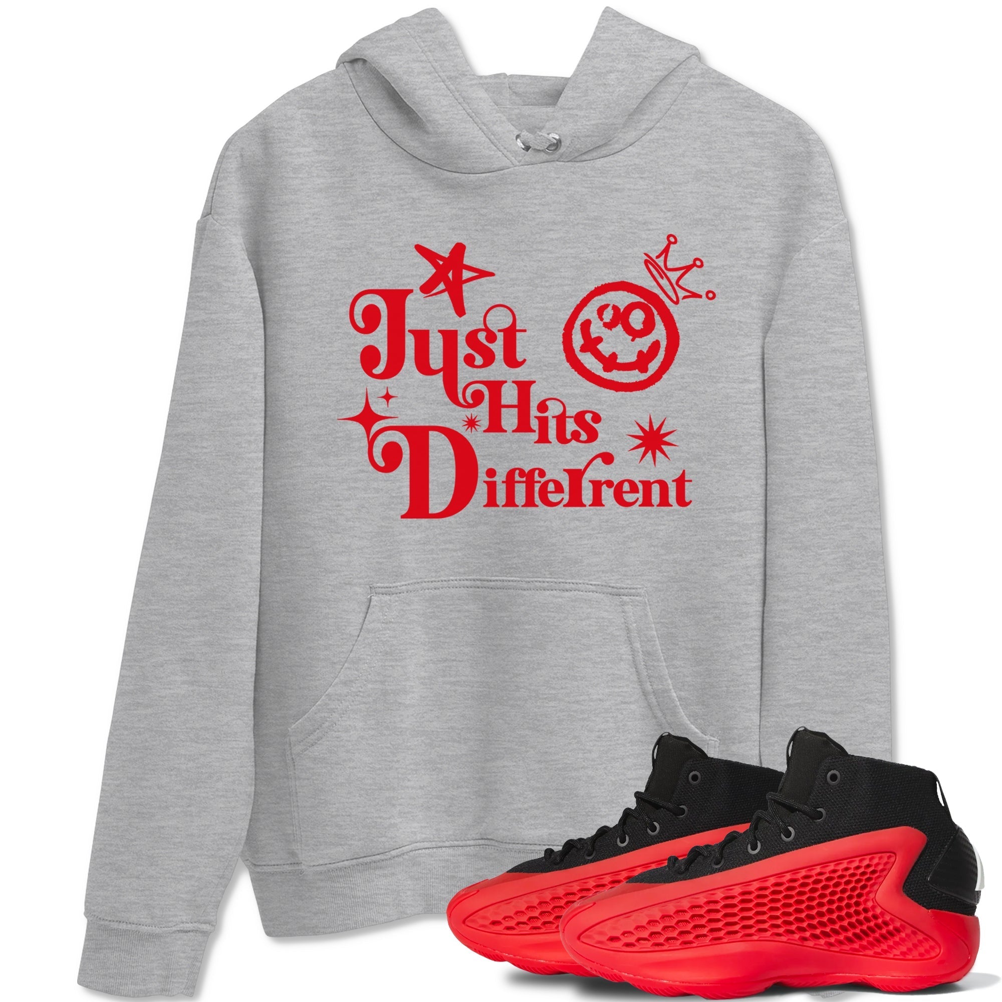 Just Hits Different snkmatch Tees - AE 1 Bred
