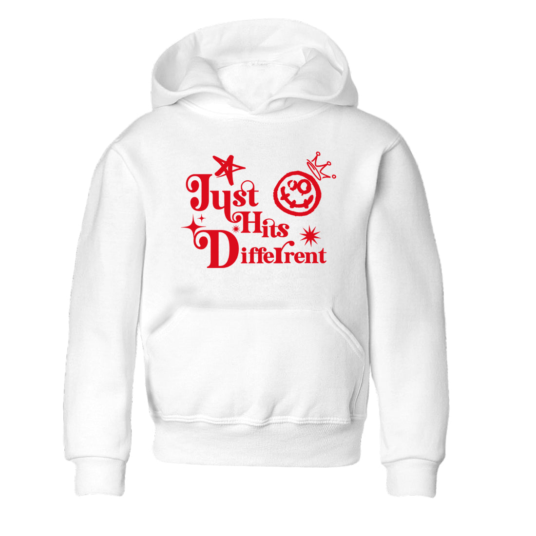 Just Hits Different snkmatch Tees Kids - AE 1 Bred