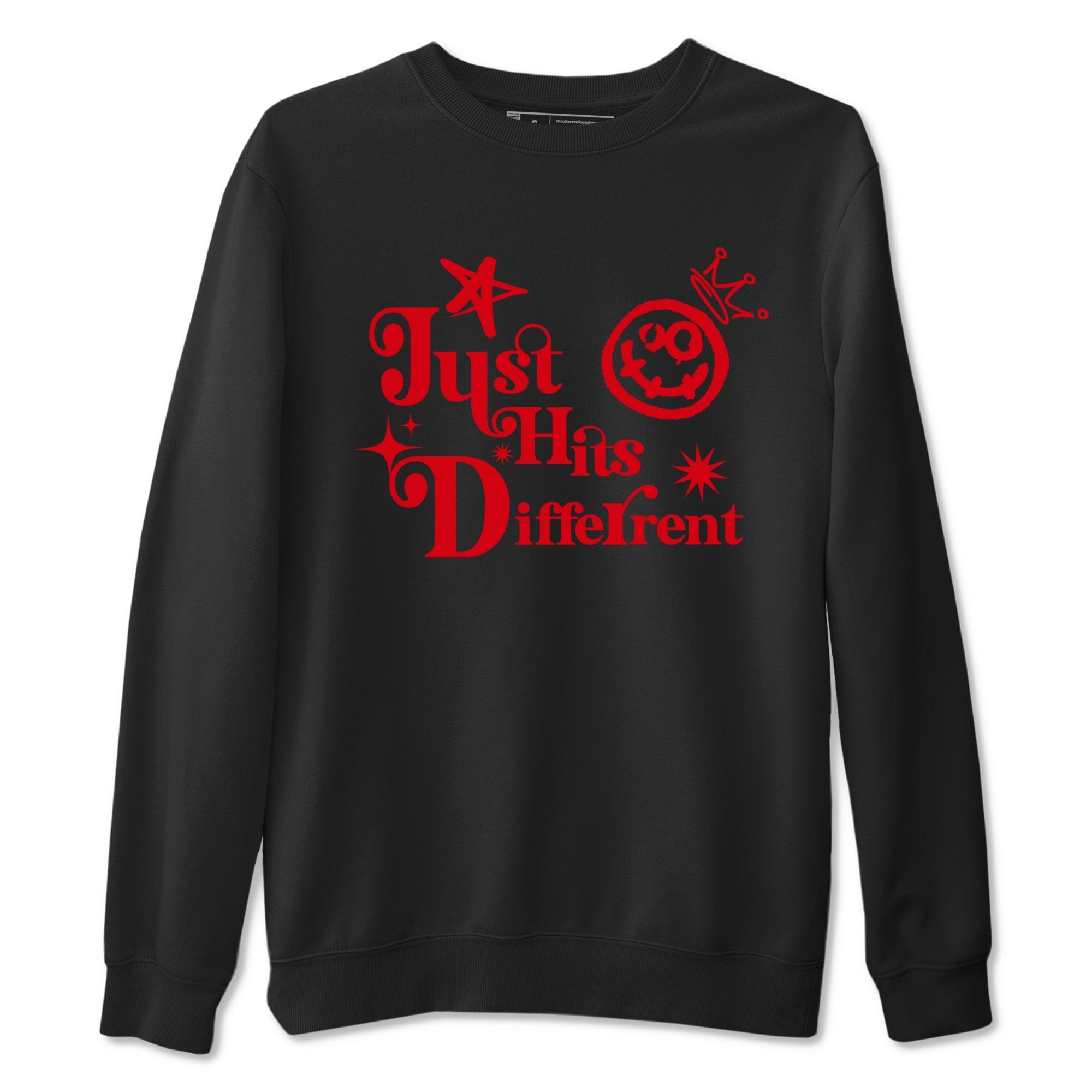 Just Hits Different snkmatch Tees - AE 1 Bred