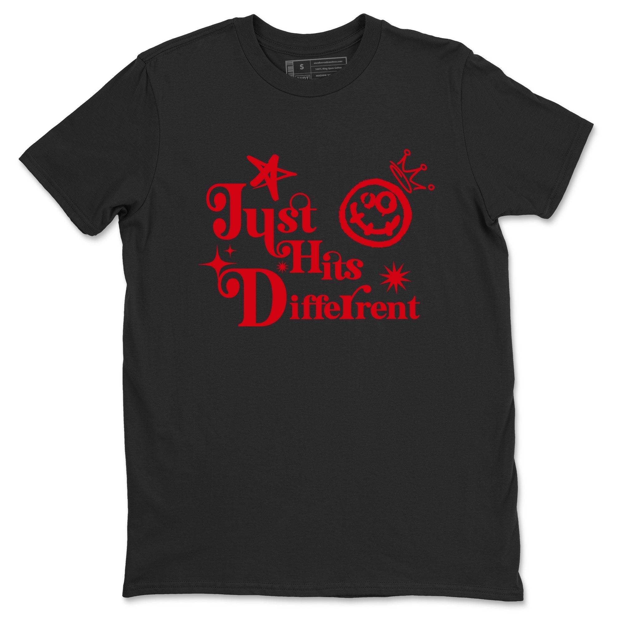 Just Hits Different snkmatch Tees - AE 1 Bred
