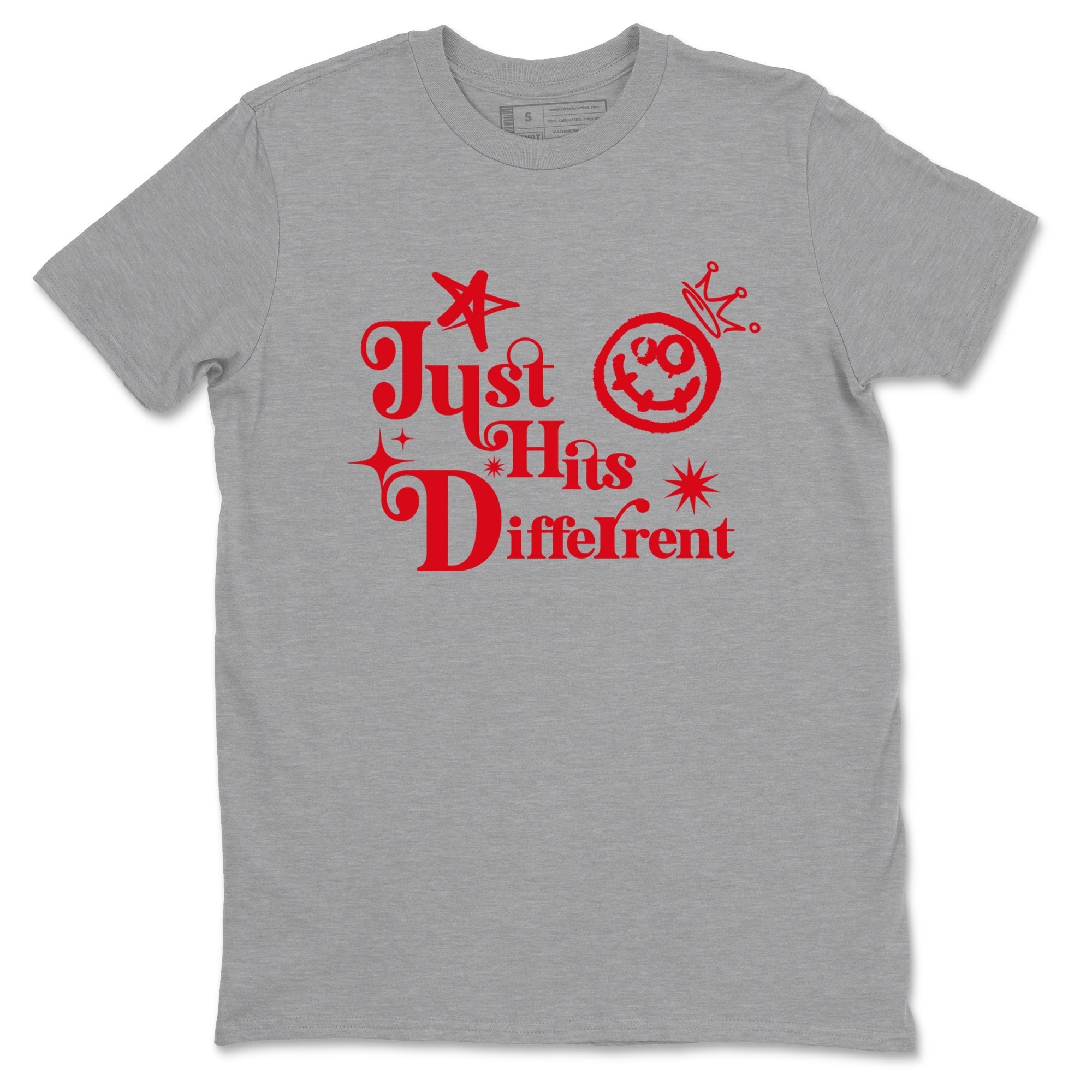 Just Hits Different snkmatch Tees - AE 1 Bred