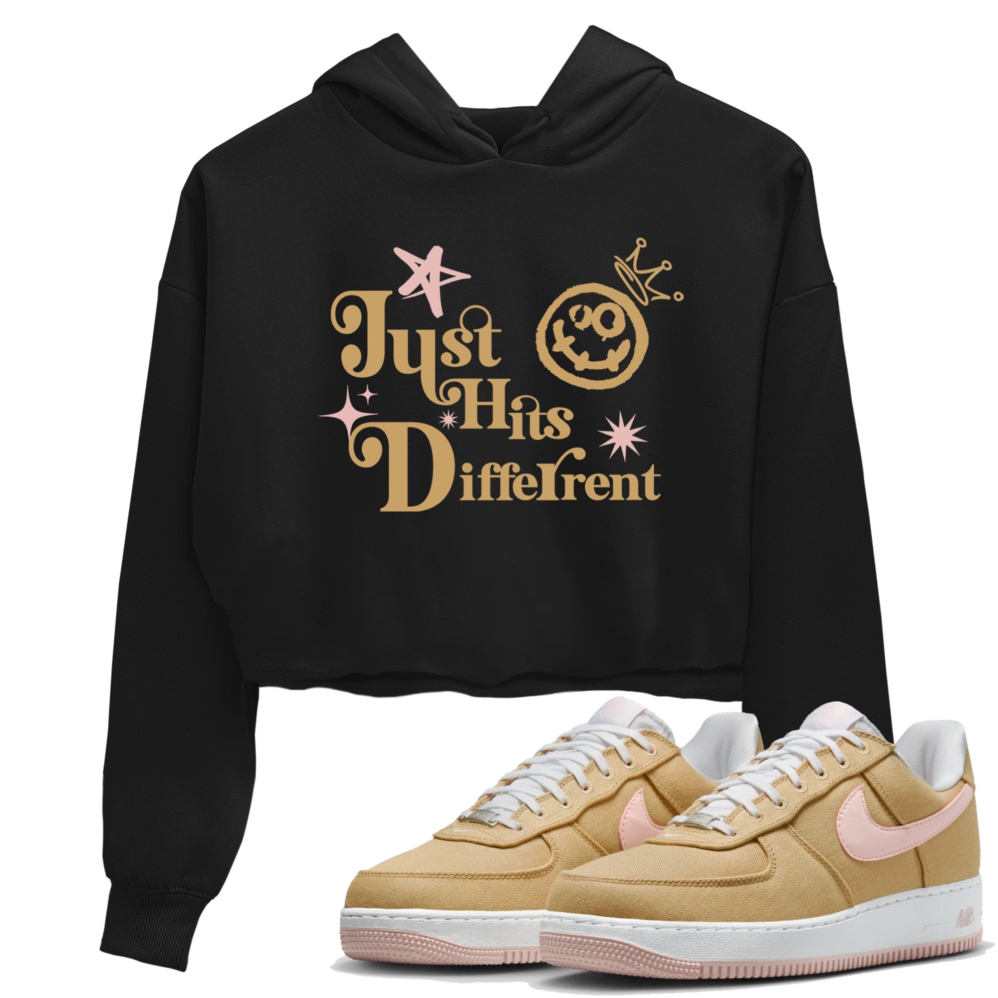 Just Hits Different snkmatch Women's Top - Air Force 1 Linen