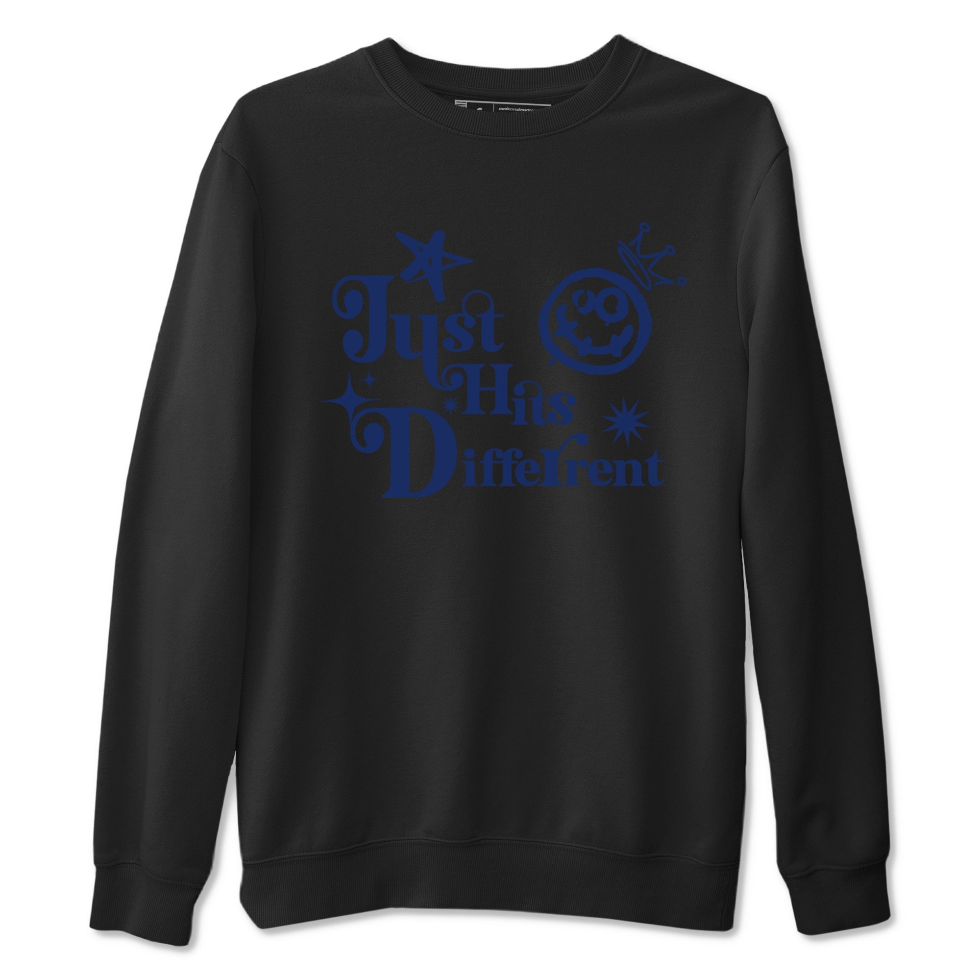 Just Hits Different snkmatch Tees - Air Jordan 1 Midnight Navy