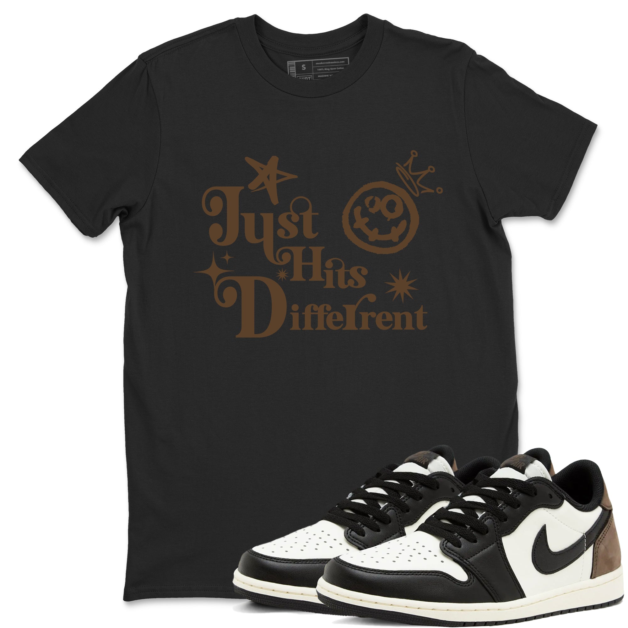 Just Hits Different snkmatch Tees - Air Jordan 1 Mocha