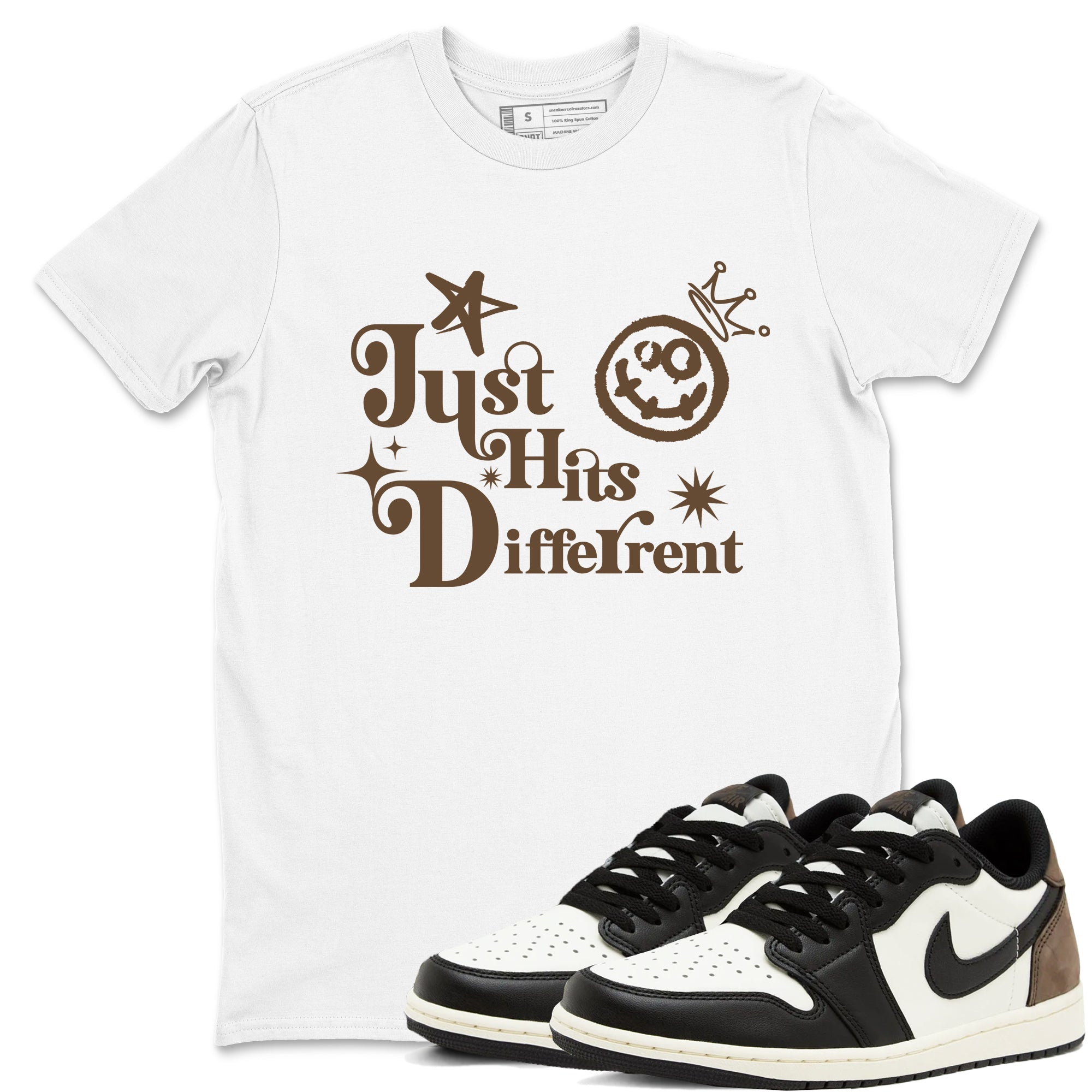Just Hits Different snkmatch Tees - Air Jordan 1 Mocha