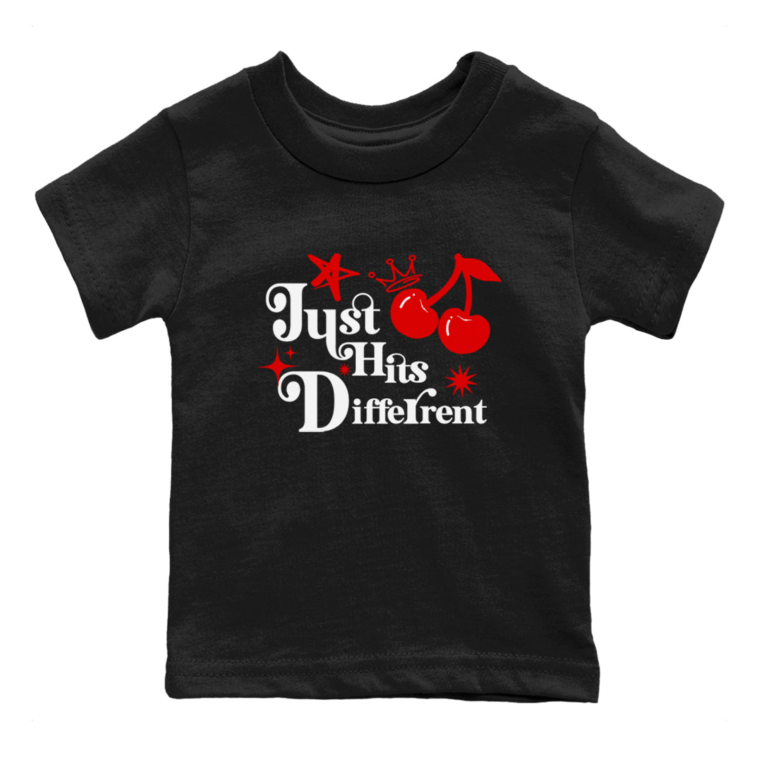 Just Hits Different snkmatch Tees Kids - Air Jordan 11 Cherry