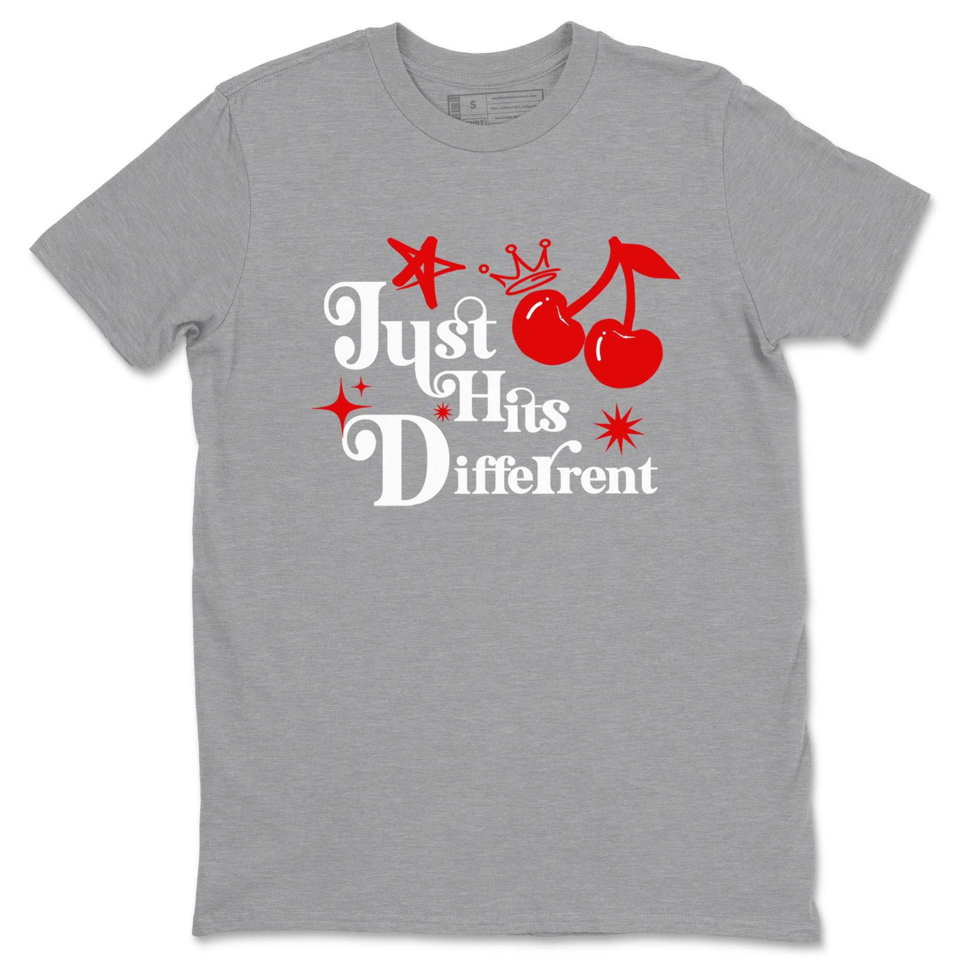 Just Hits Different snkmatch Tees - Air Jordan 11 Cherry