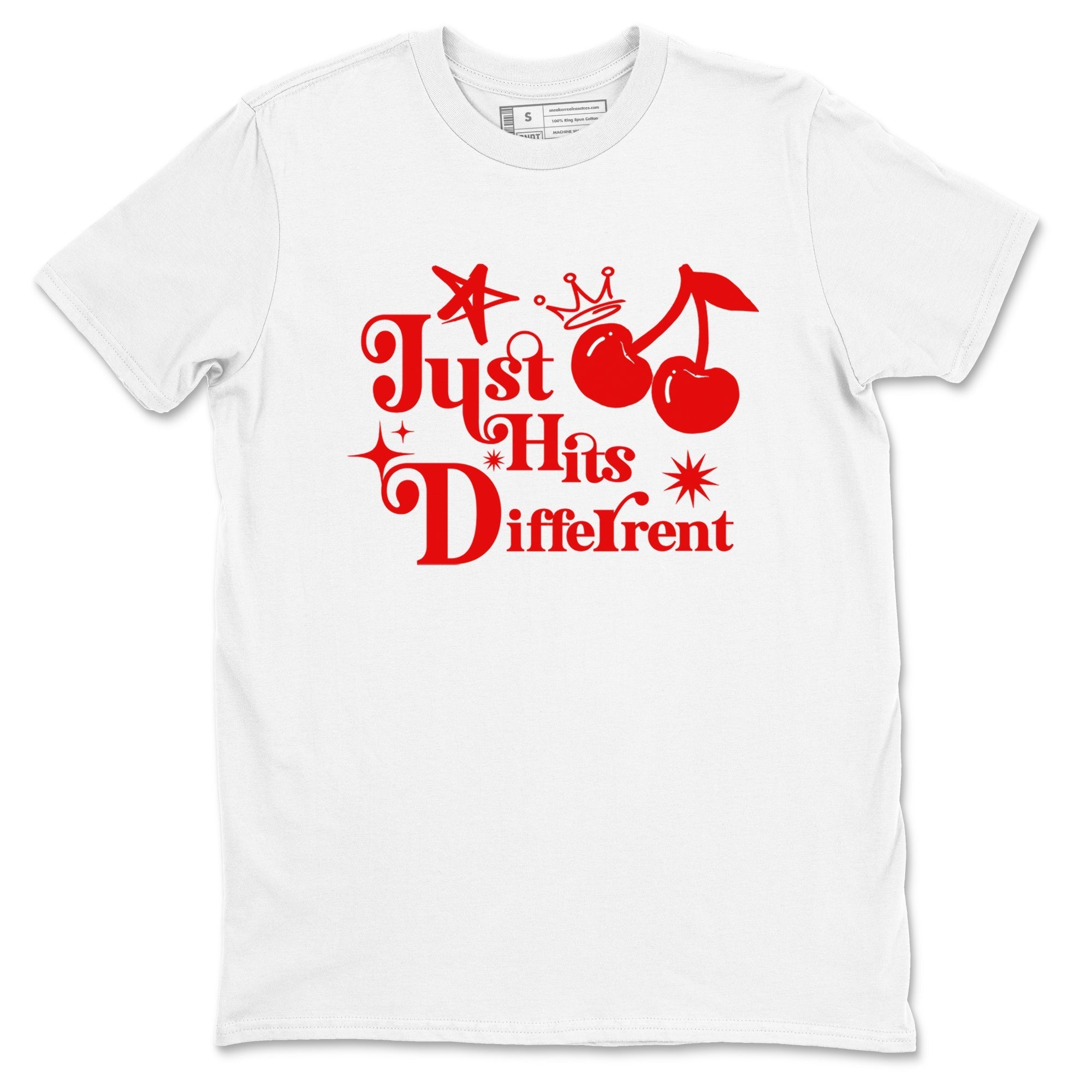 Just Hits Different snkmatch Tees - Air Jordan 11 Cherry