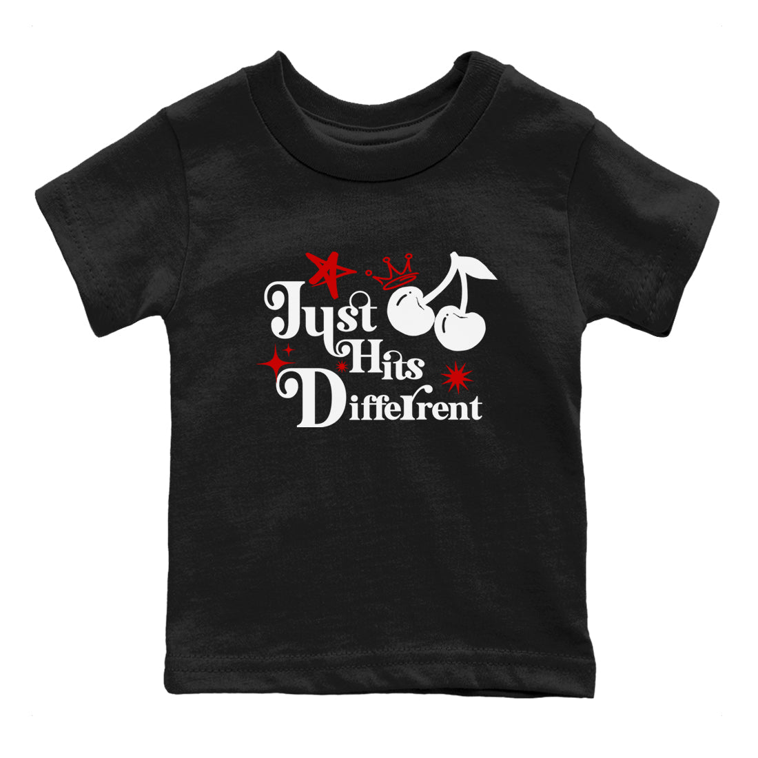 Just Hits Different snkmatch Tees Kids - Air Jordan 14 Black Toe