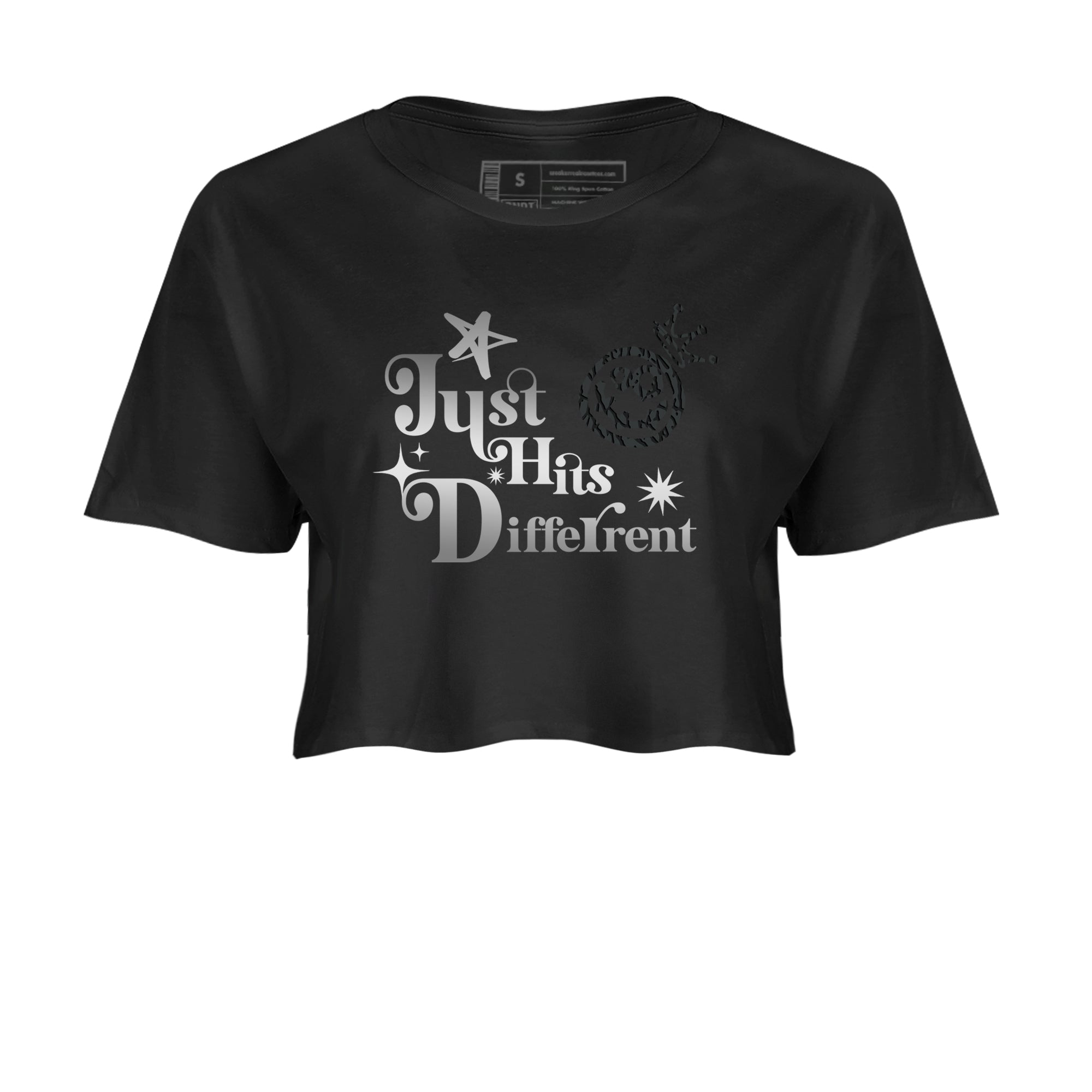 Just Hits Different snkmatch Women's Top - Air Jordan 3 Black Cat