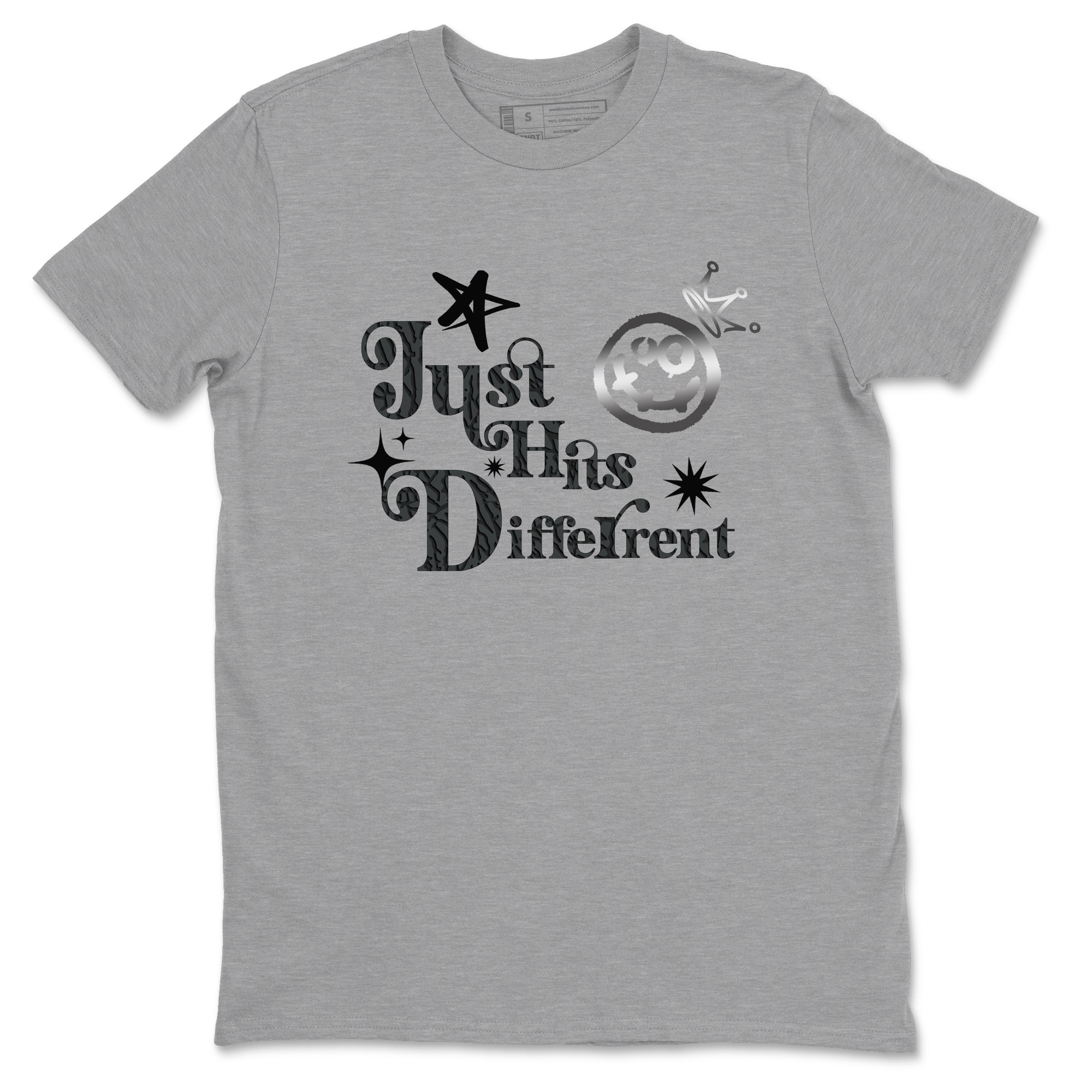 Just Hits Different snkmatch Tees - Air Jordan 3 Black Cat