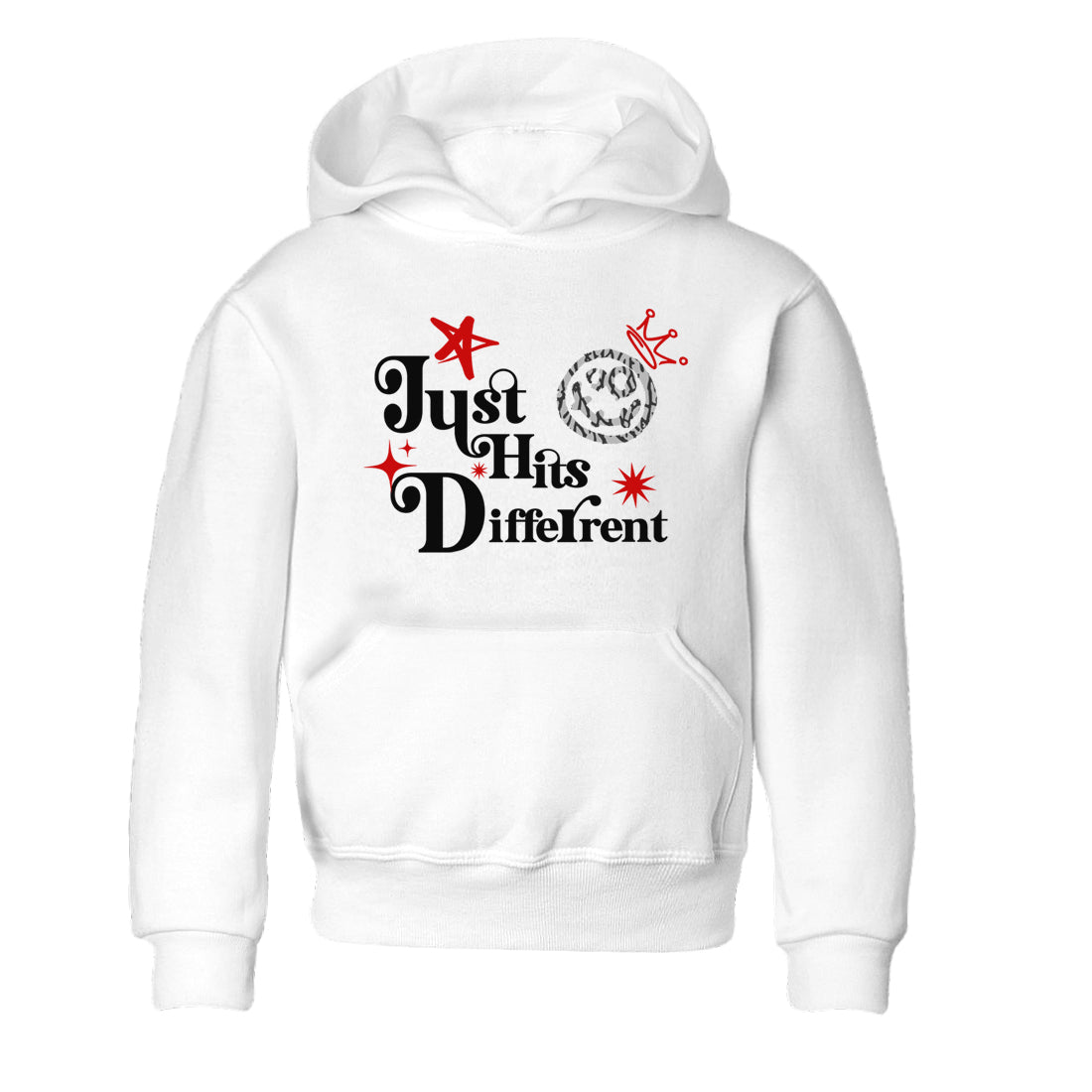 Just Hits Different snkmatch Tees Kids - Air Jordan 3 Black Cement