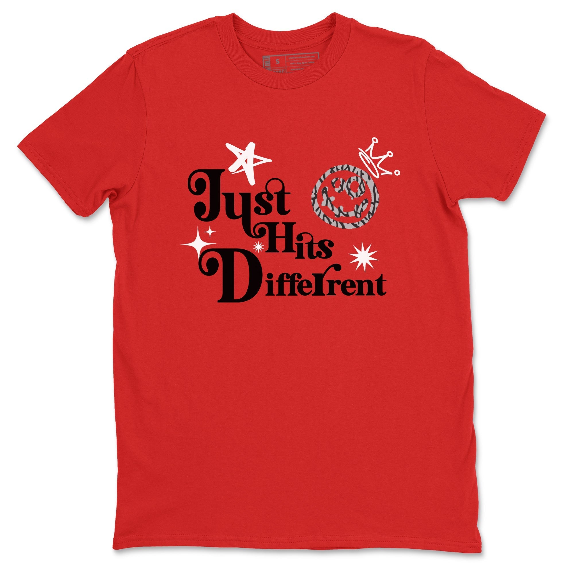Just Hits Different snkmatch Tees - Air Jordan 3 Black Cement