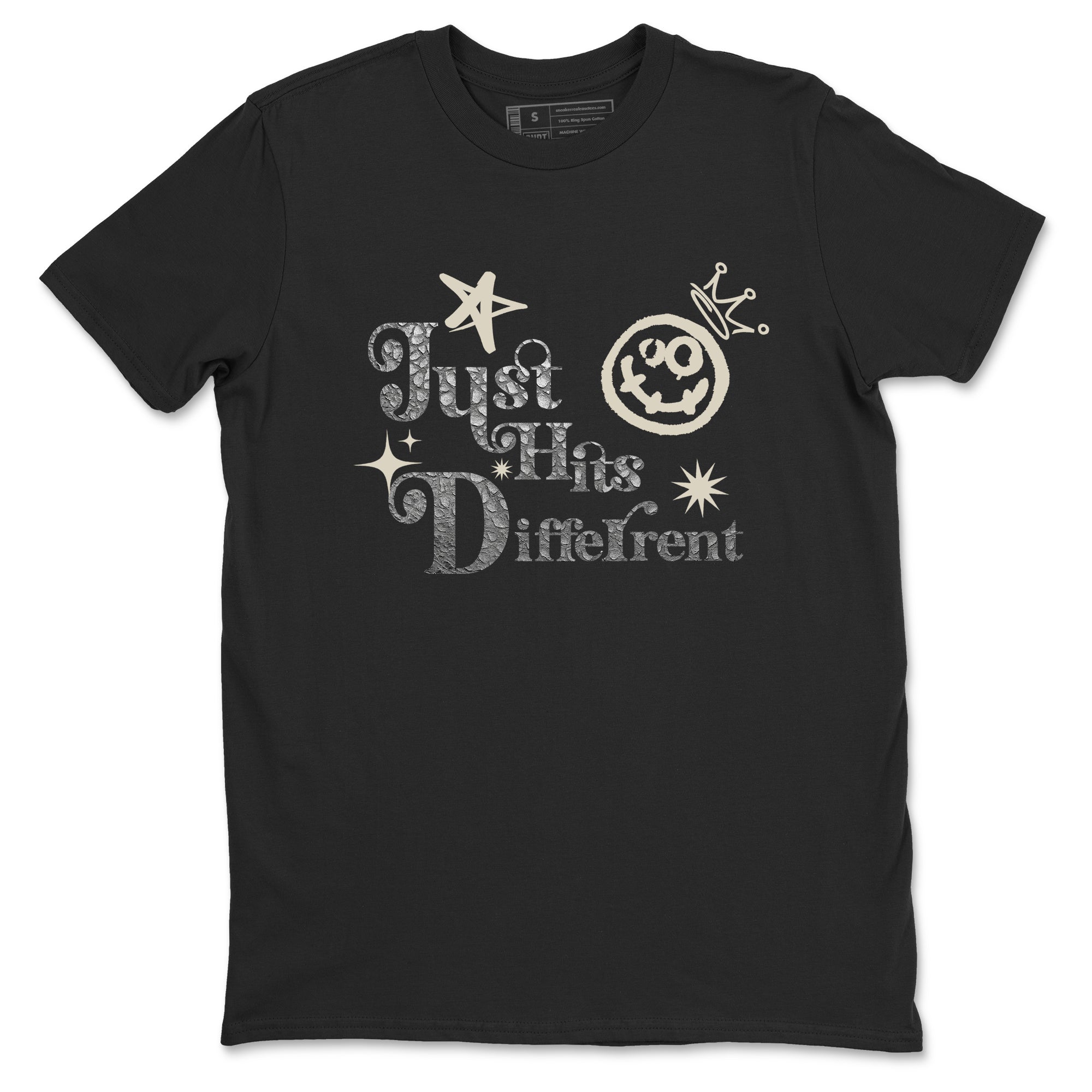 Just Hits Different snkmatch Tees - Air Jordan 3 Sail and Cement Grey