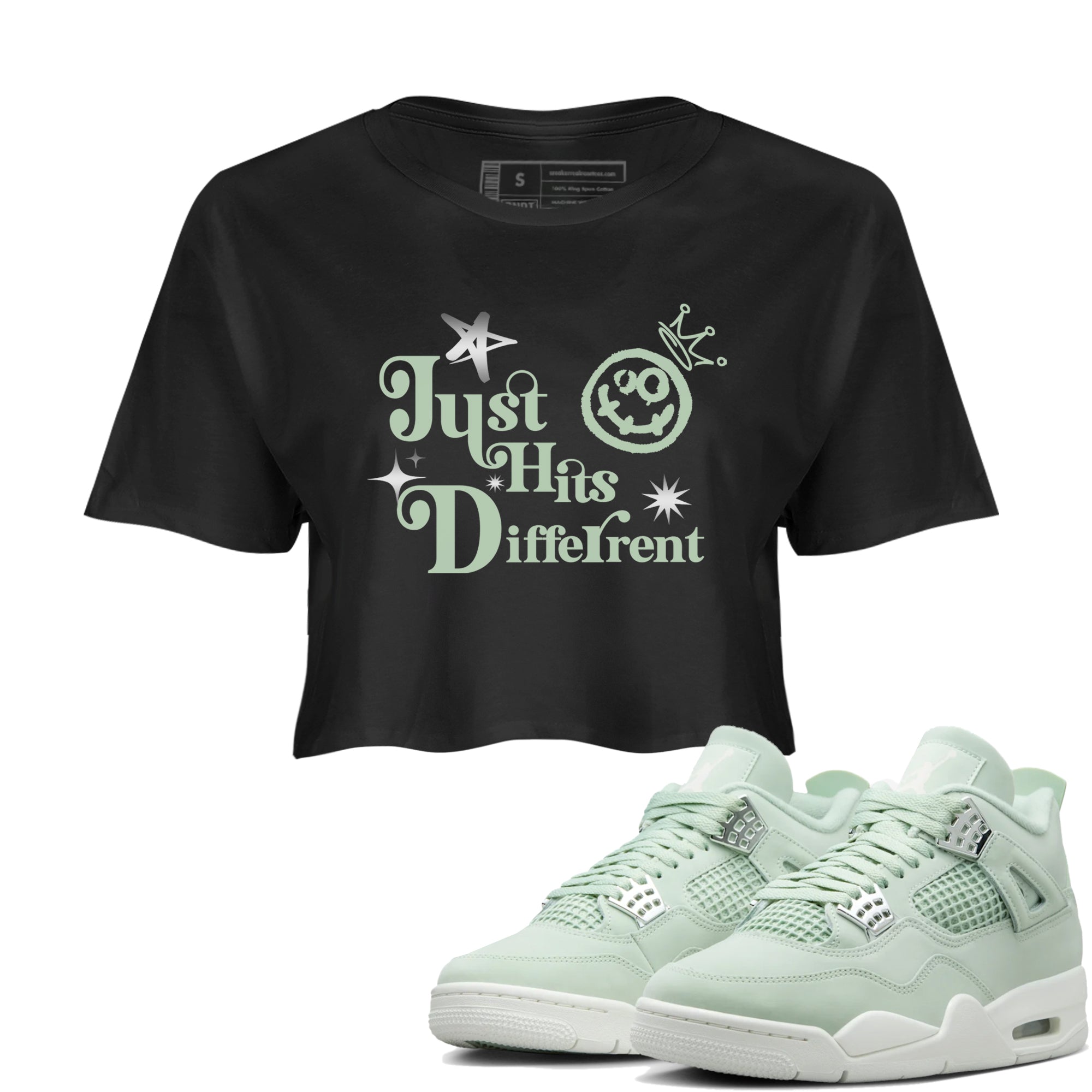 Just Hits Different snkmatch Women's Top - Air Jordan 4 Abundance