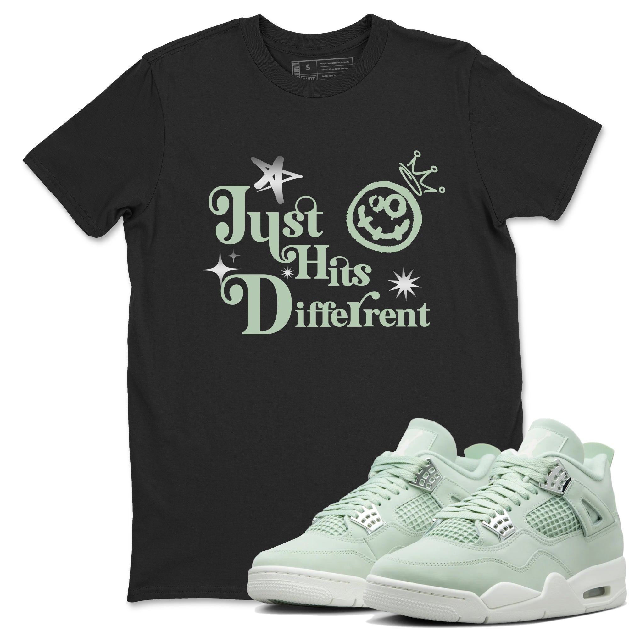 Just Hits Different snkmatch Tees - Air Jordan 4 Abundance