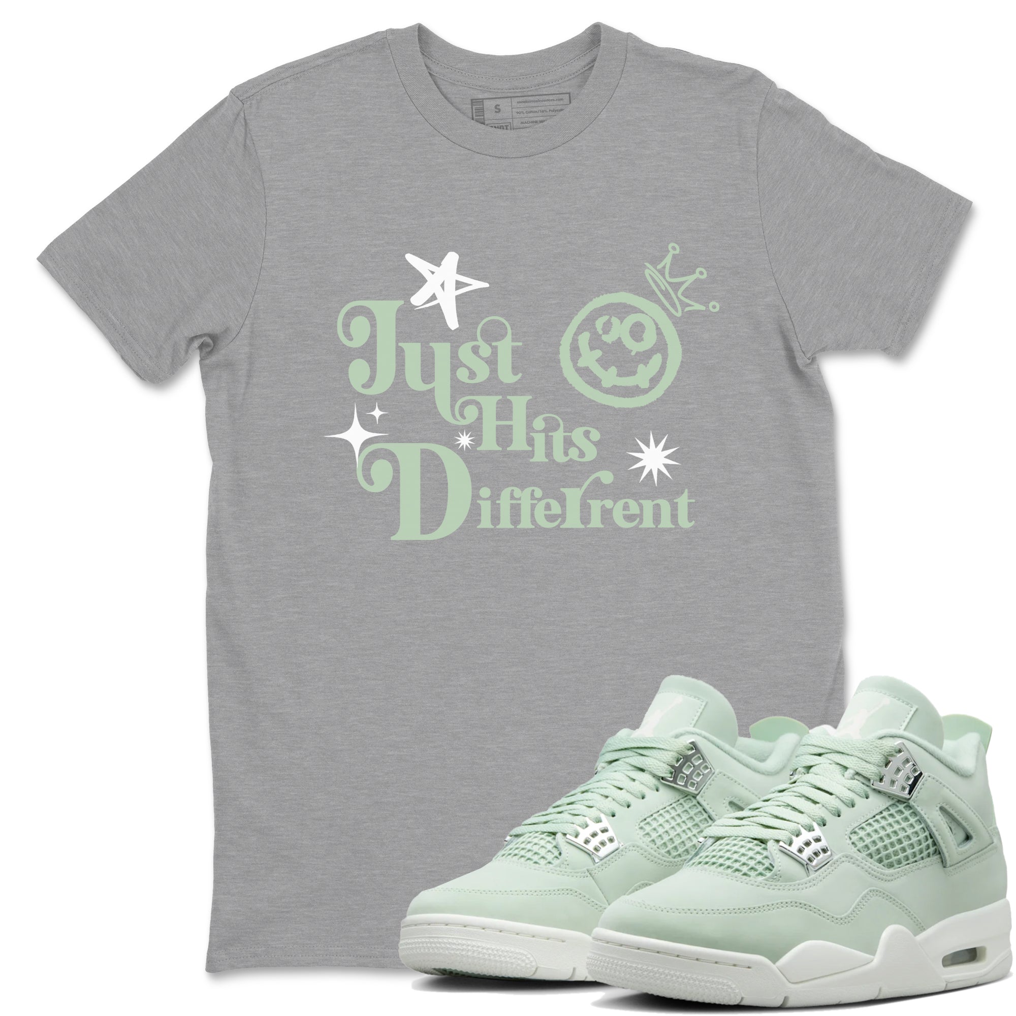 Just Hits Different snkmatch Tees - Air Jordan 4 Abundance