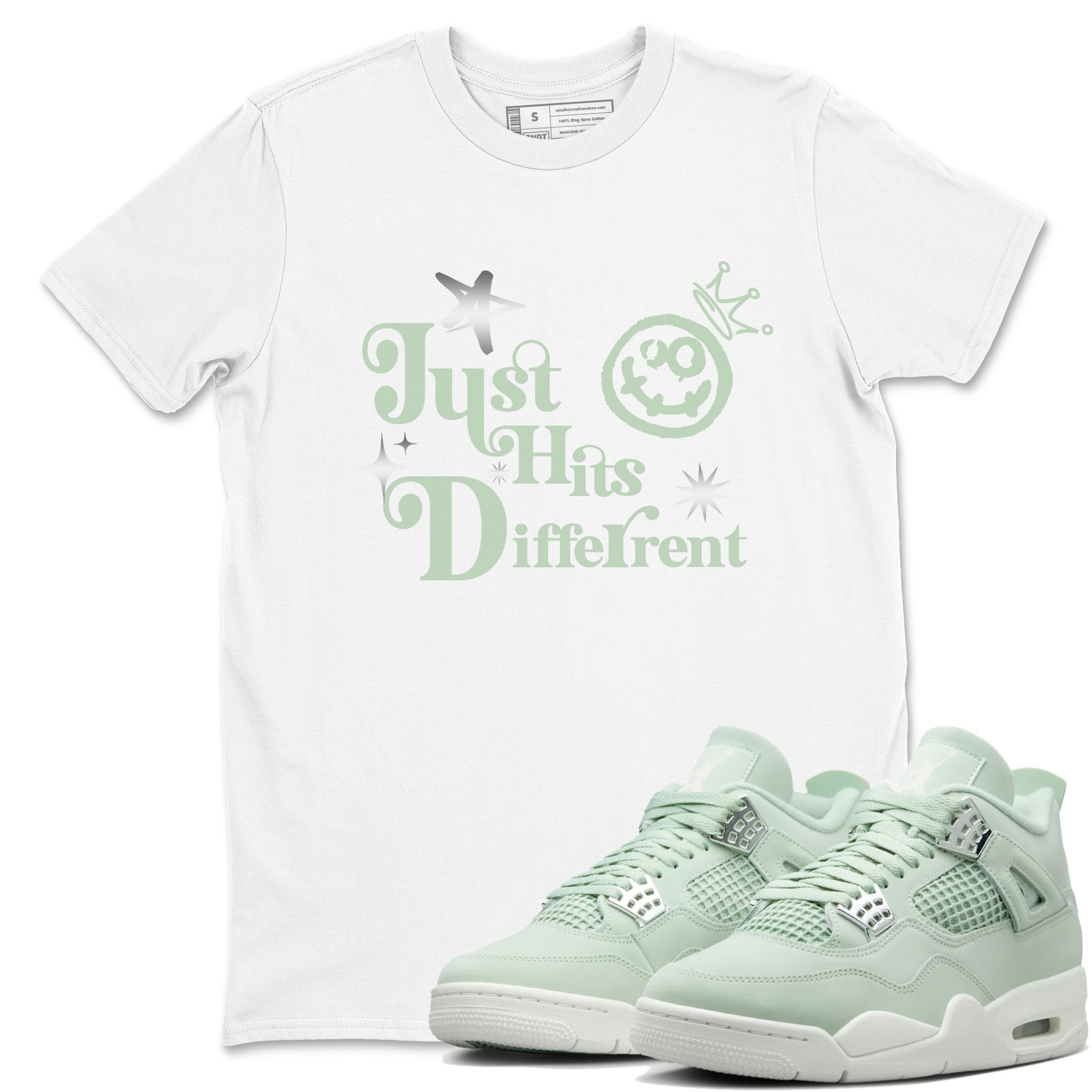 Just Hits Different snkmatch Tees - Air Jordan 4 Abundance