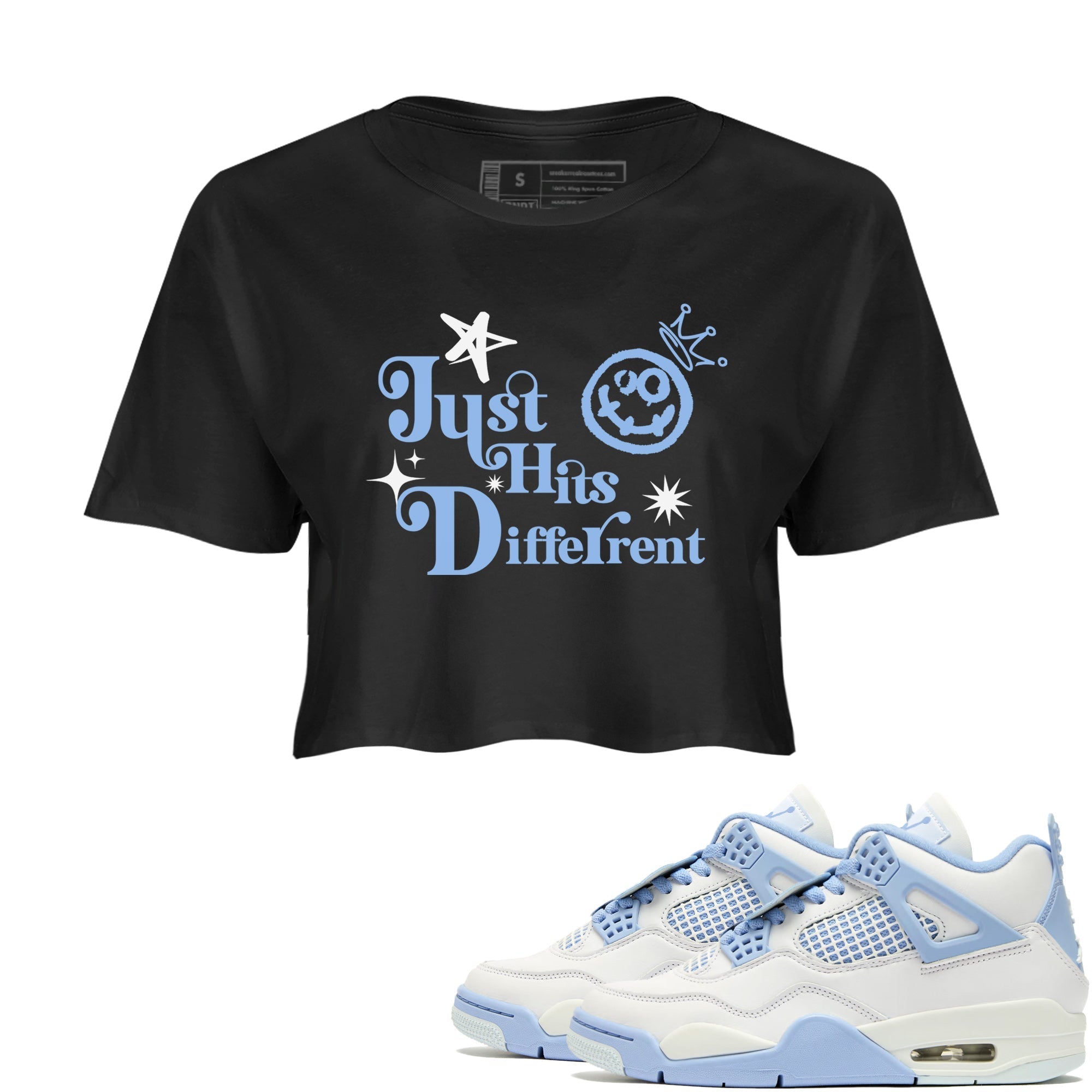Just Hits Different snkmatch Women's Top - Air Jordan 4 Aluminum