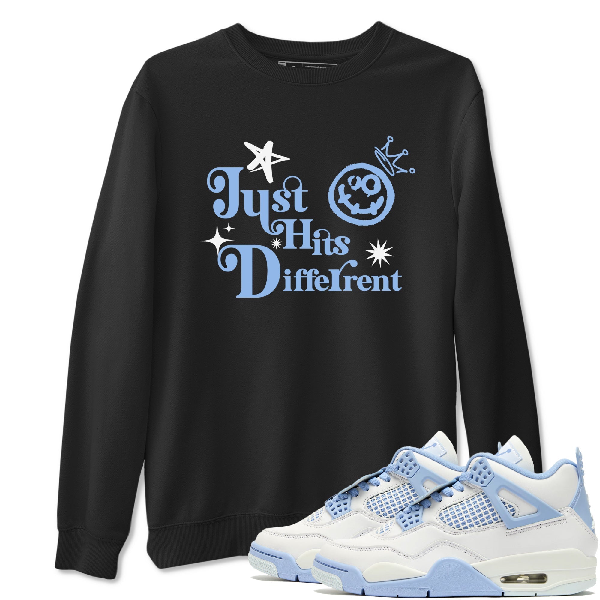 Just Hits Different snkmatch Tees - Air Jordan 4 Aluminum