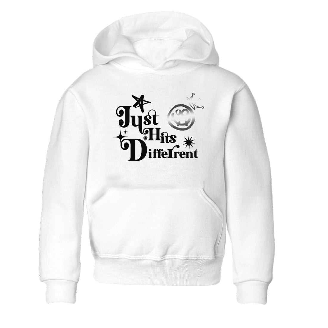 Just Hits Different snkmatch Tees Kids - Air Jordan 4 Black Cat