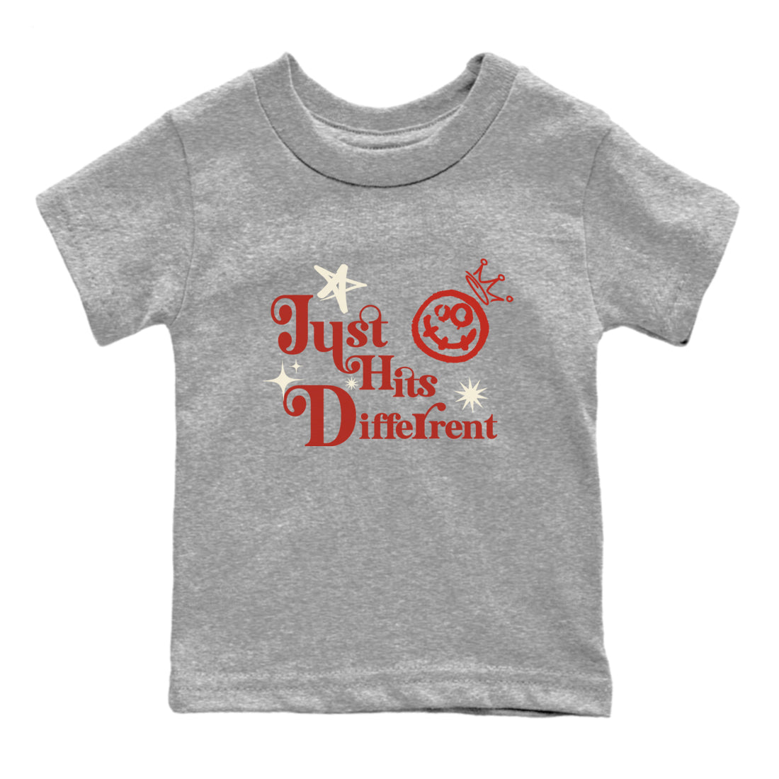 Just Hits Different snkmatch Tees Kids - Air Jordan 4 Brick By Brick