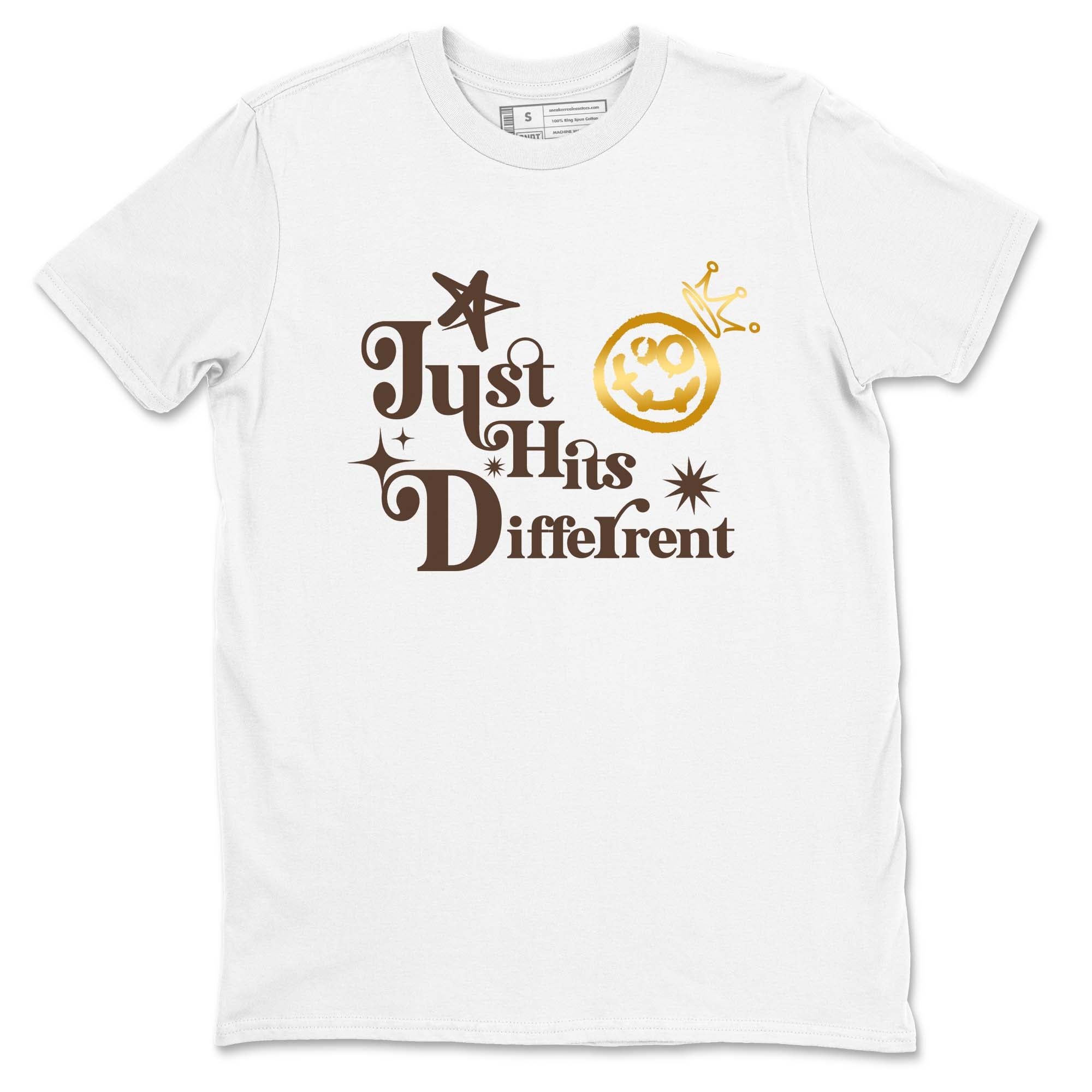 Just Hits Different snkmatch Tees - Air Jordan 5 Golden Ticket