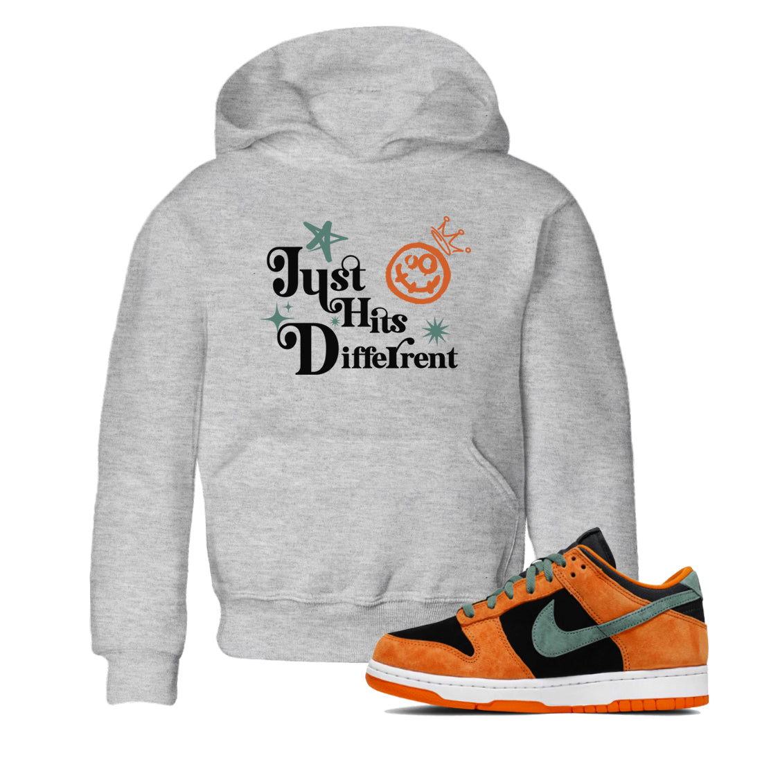 Just Hits Different snkmatch Tees Kids - Dunk Ceramic