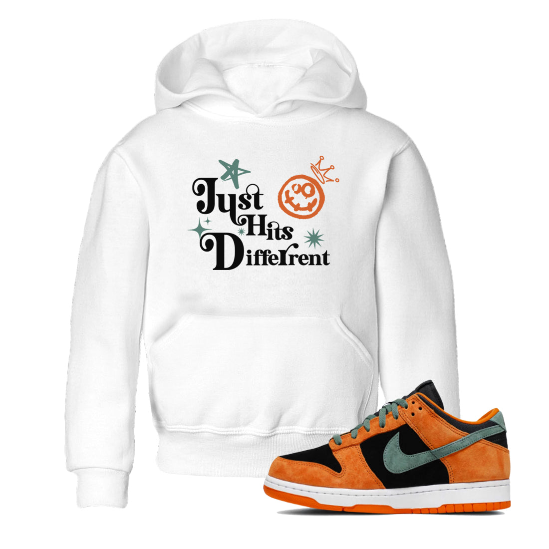 Just Hits Different snkmatch Tees Kids - Dunk Ceramic