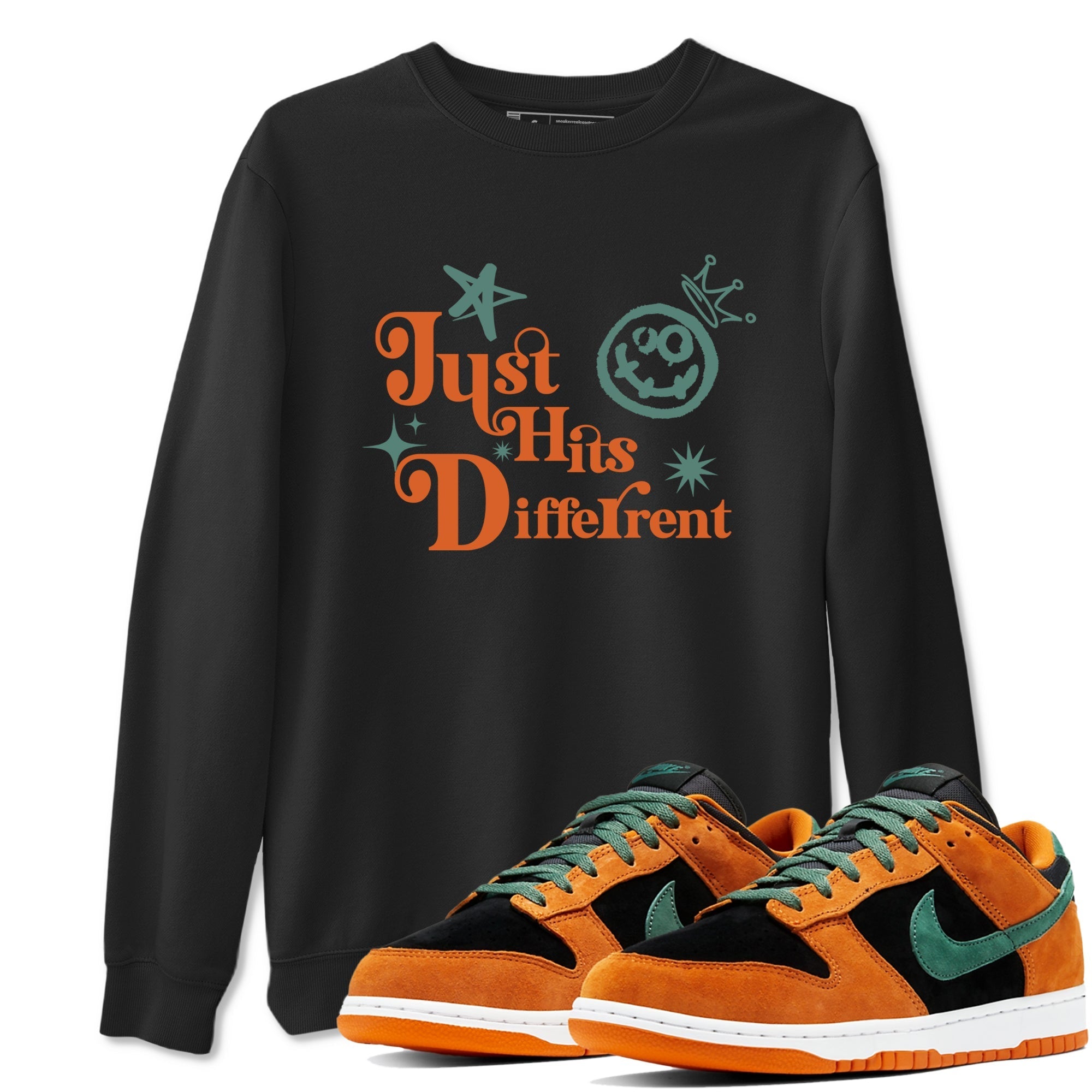 Just Hits Different snkmatch Tees - Dunk Ceramic