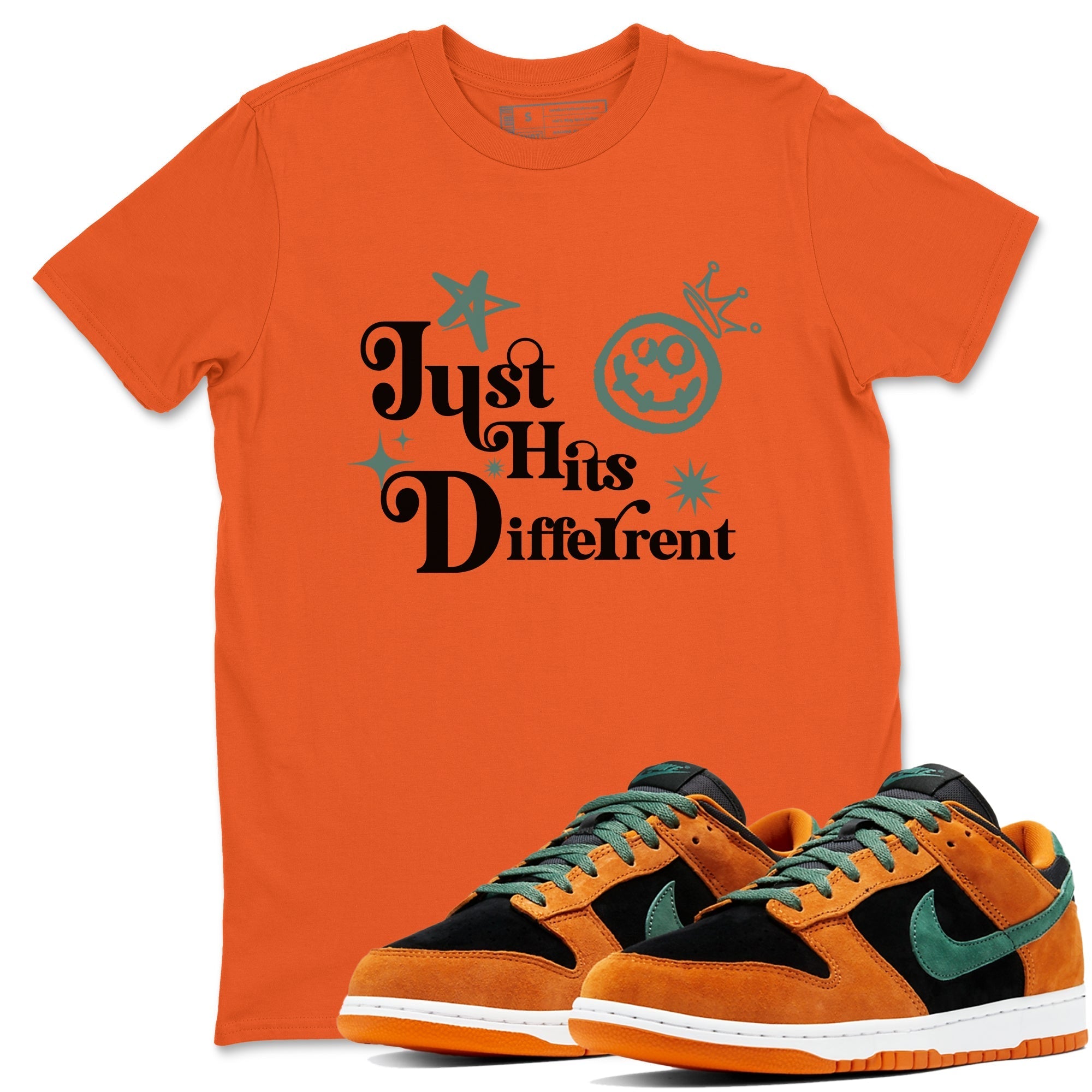 Just Hits Different snkmatch Tees - Dunk Ceramic