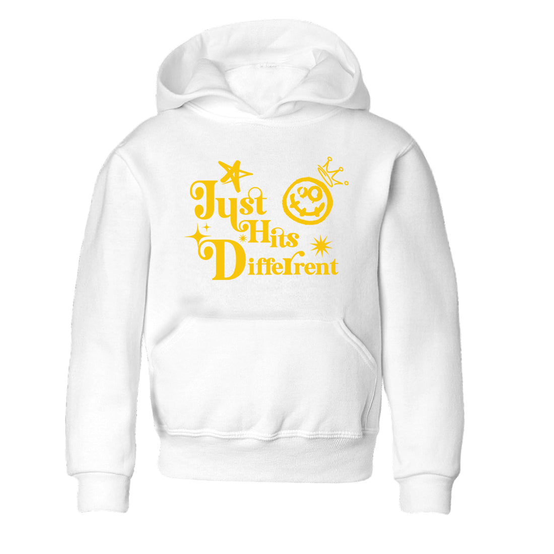 Just Hits Different snkmatch Tees Kids - Dunk High Pollen