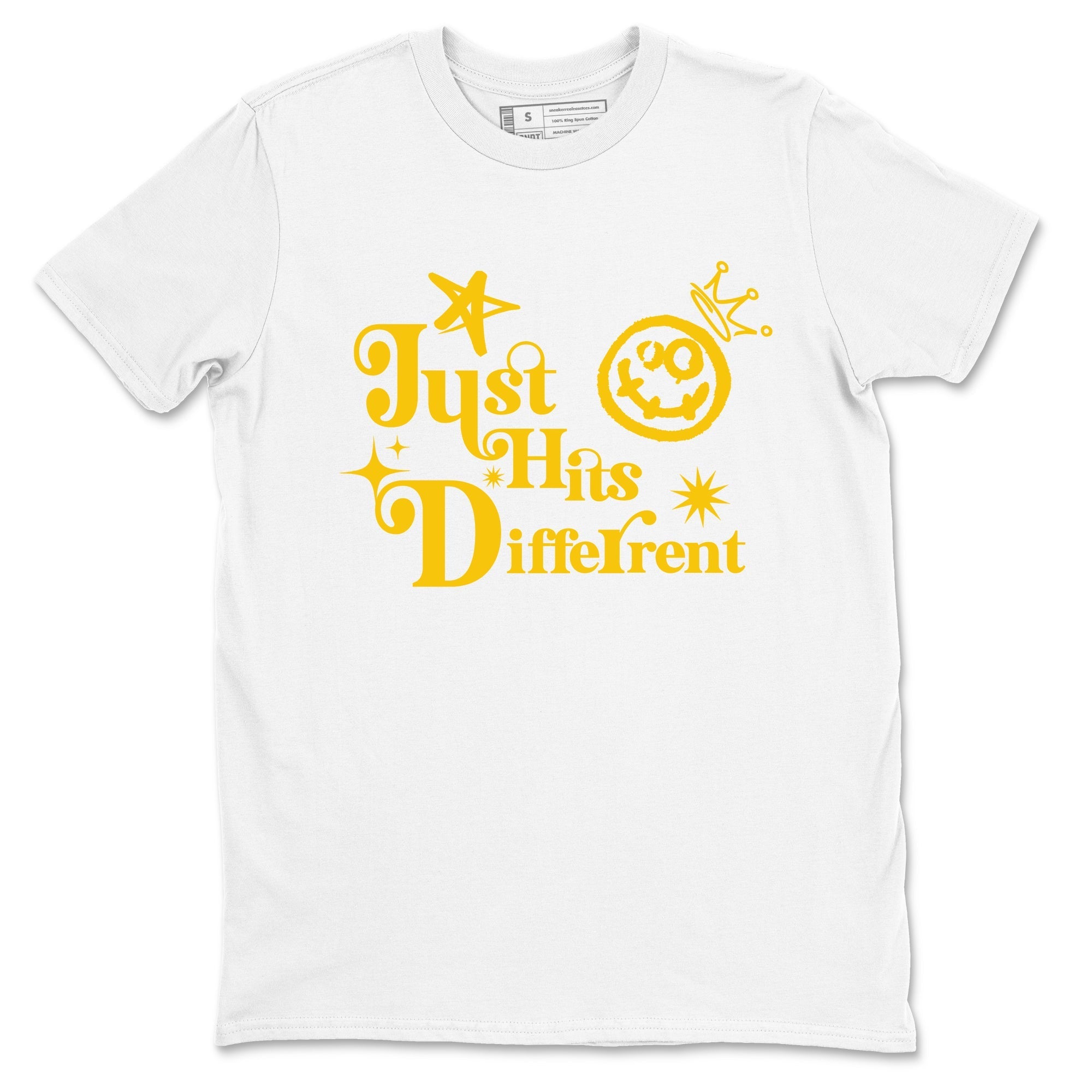 Just Hits Different snkmatch Tees - Dunk High Pollen