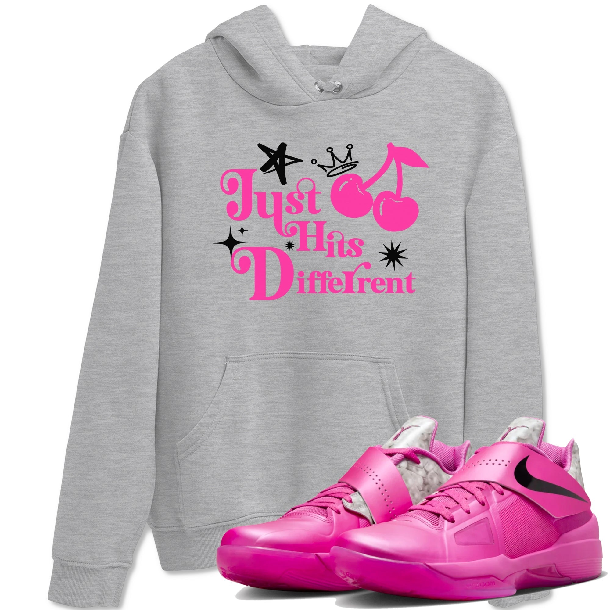 Just Hits Different snkmatch Tees - KD 4 Aunt Pearl