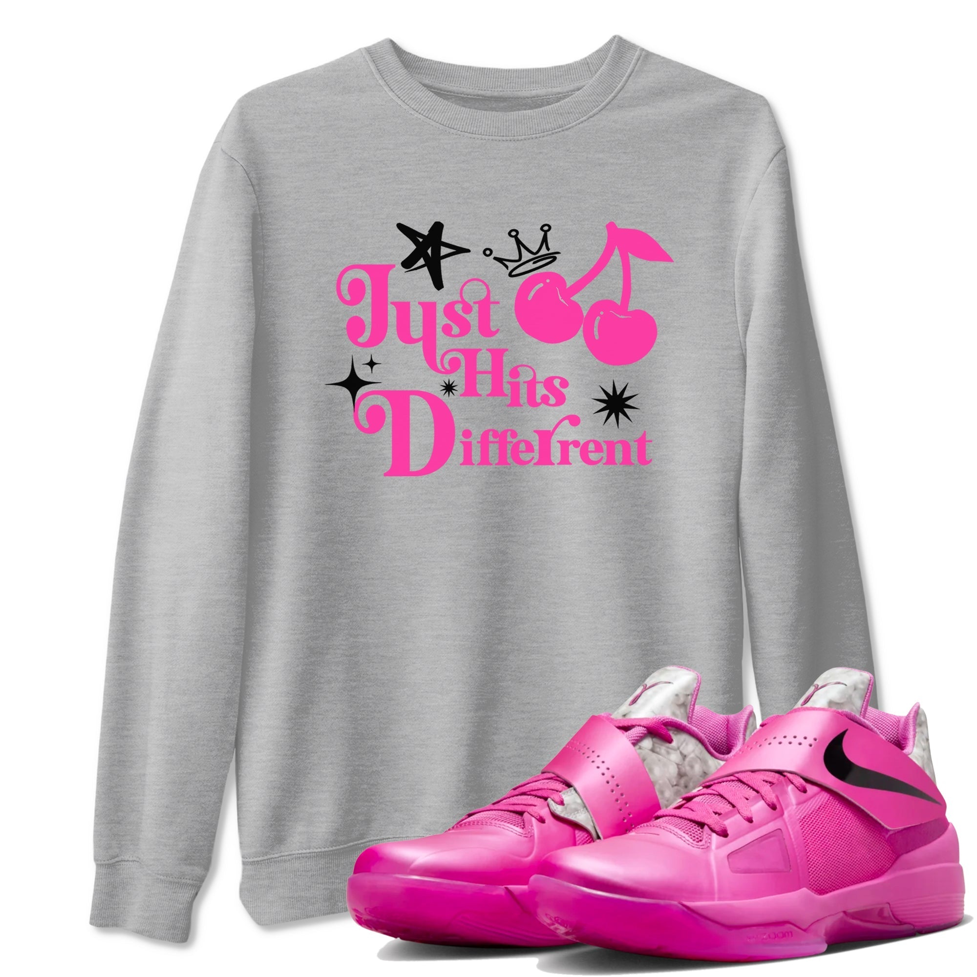 Just Hits Different snkmatch Tees - KD 4 Aunt Pearl
