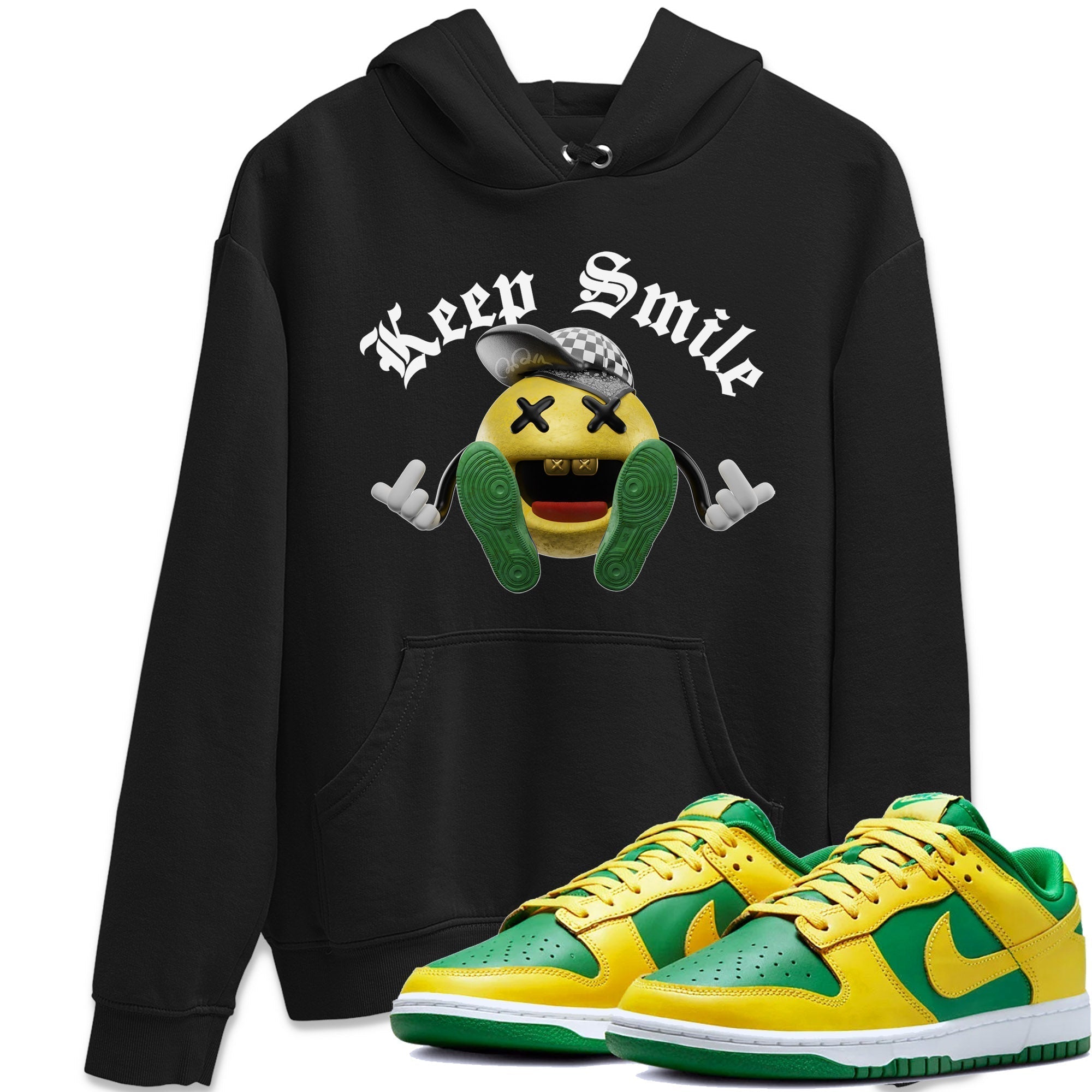 Keep Smiling Unisex Tops - Dunk Reverse Brazil